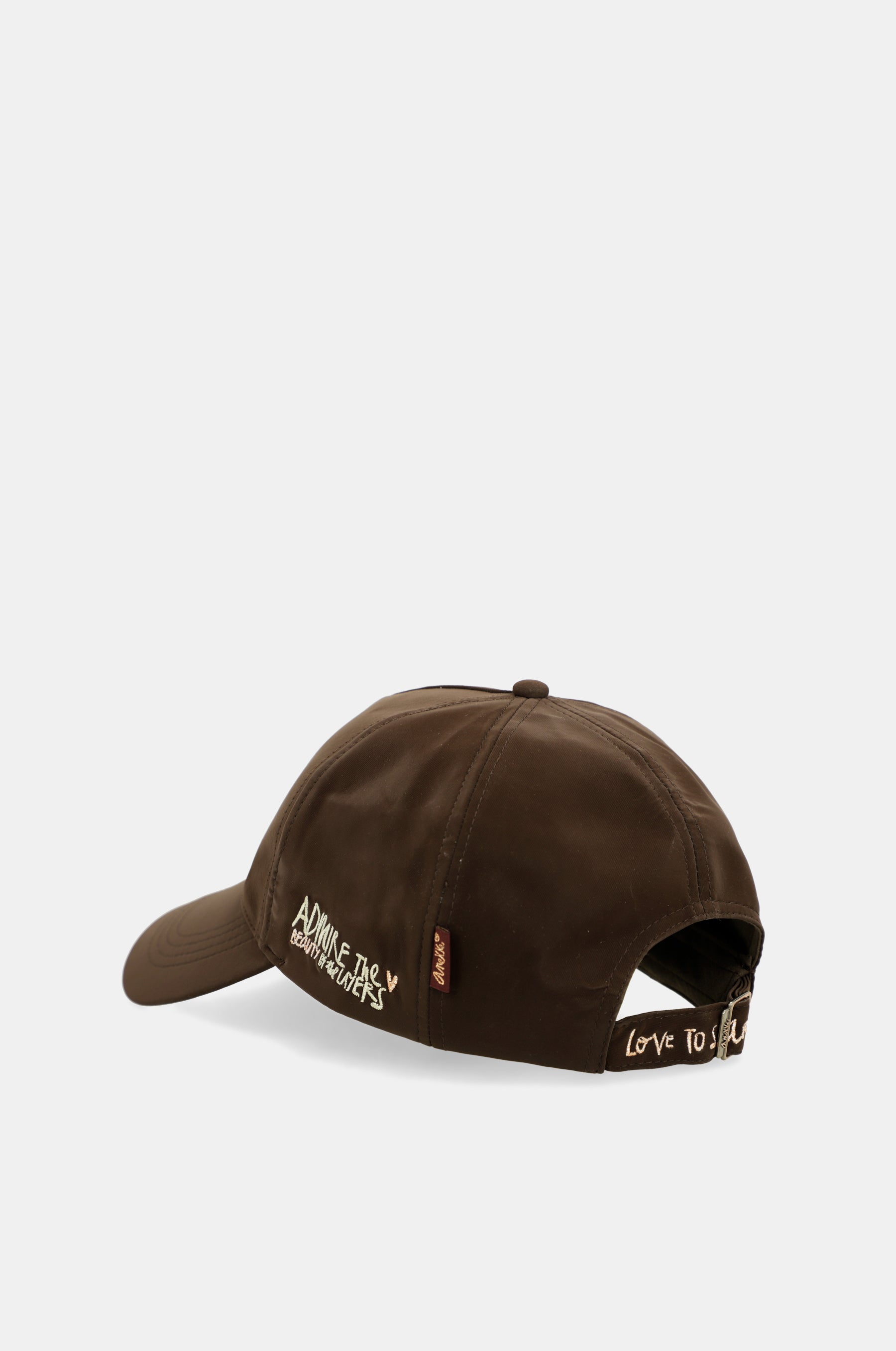 Casquette marron