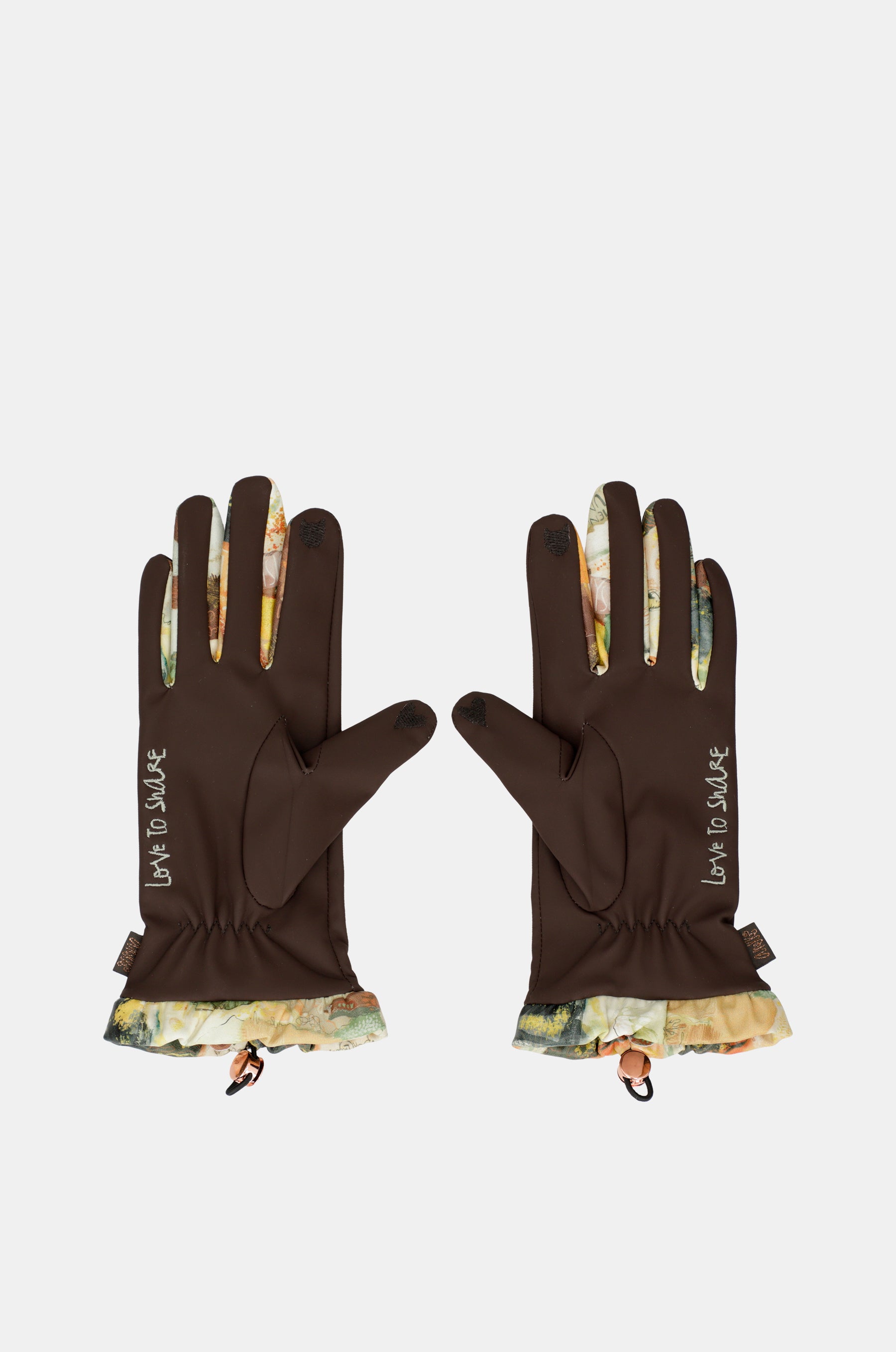 Gants Land, marron