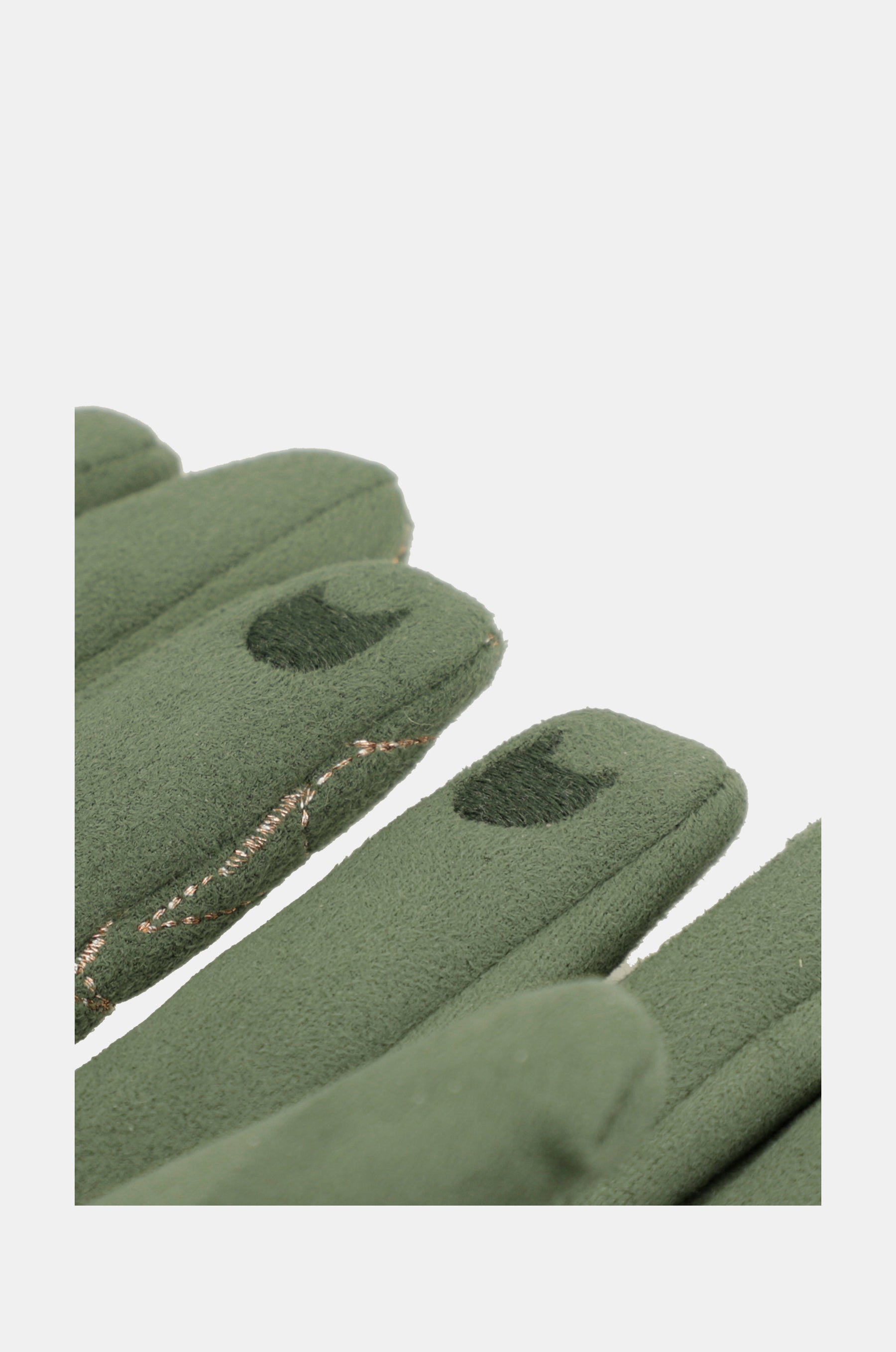 Gants avec logo Anekke, vert