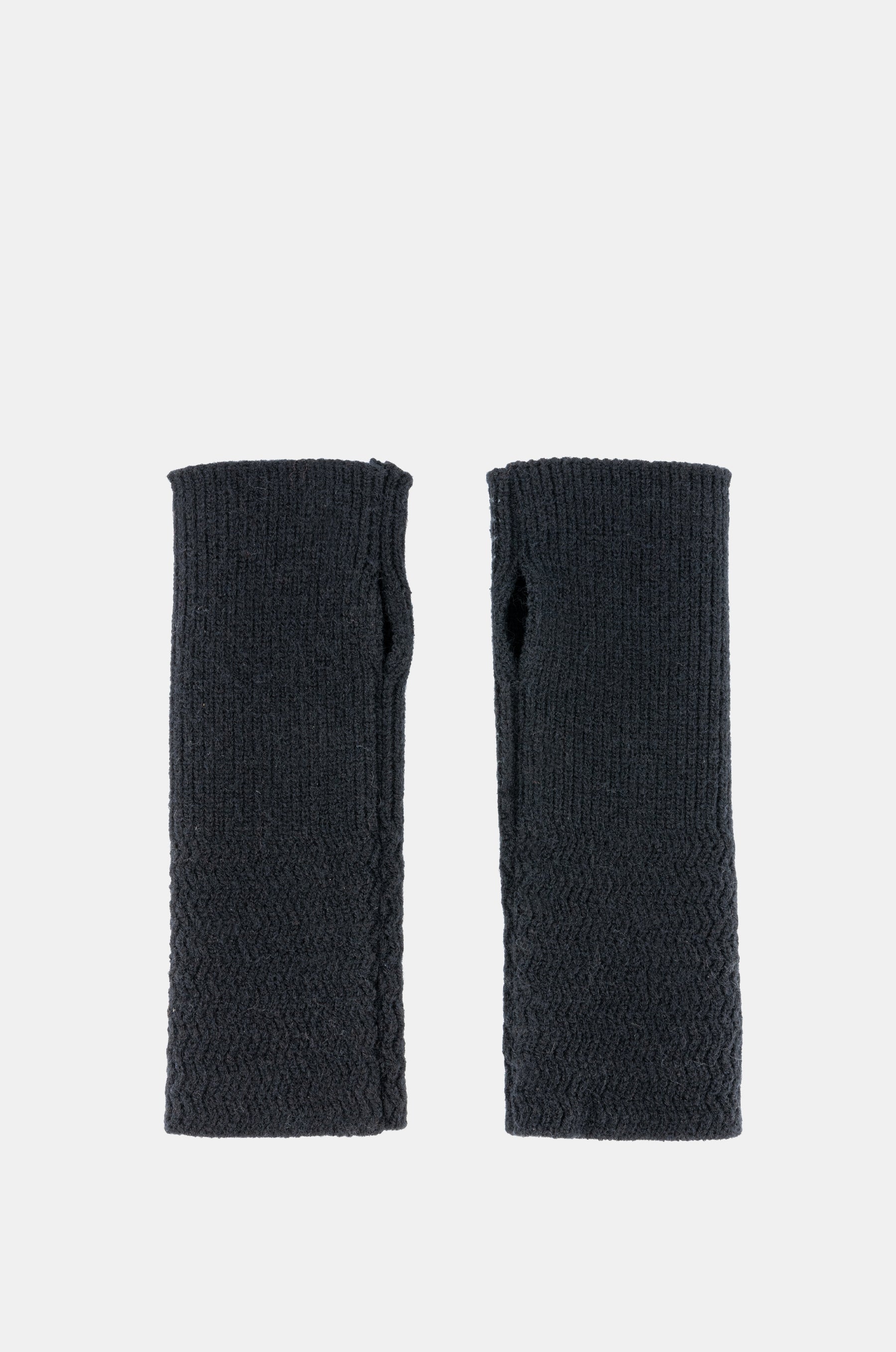 Gants en maille, noir