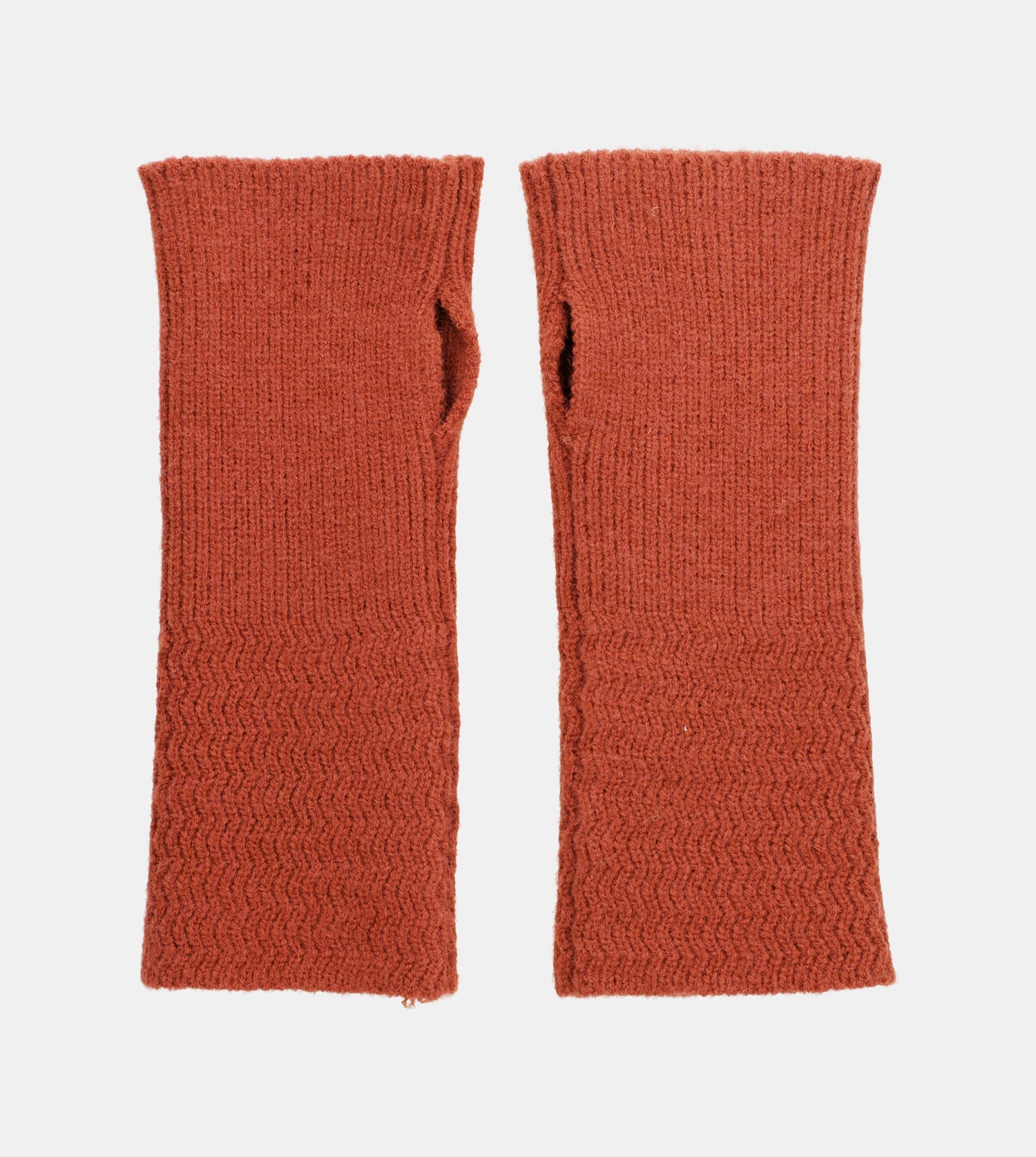 Gants en maille, rouge