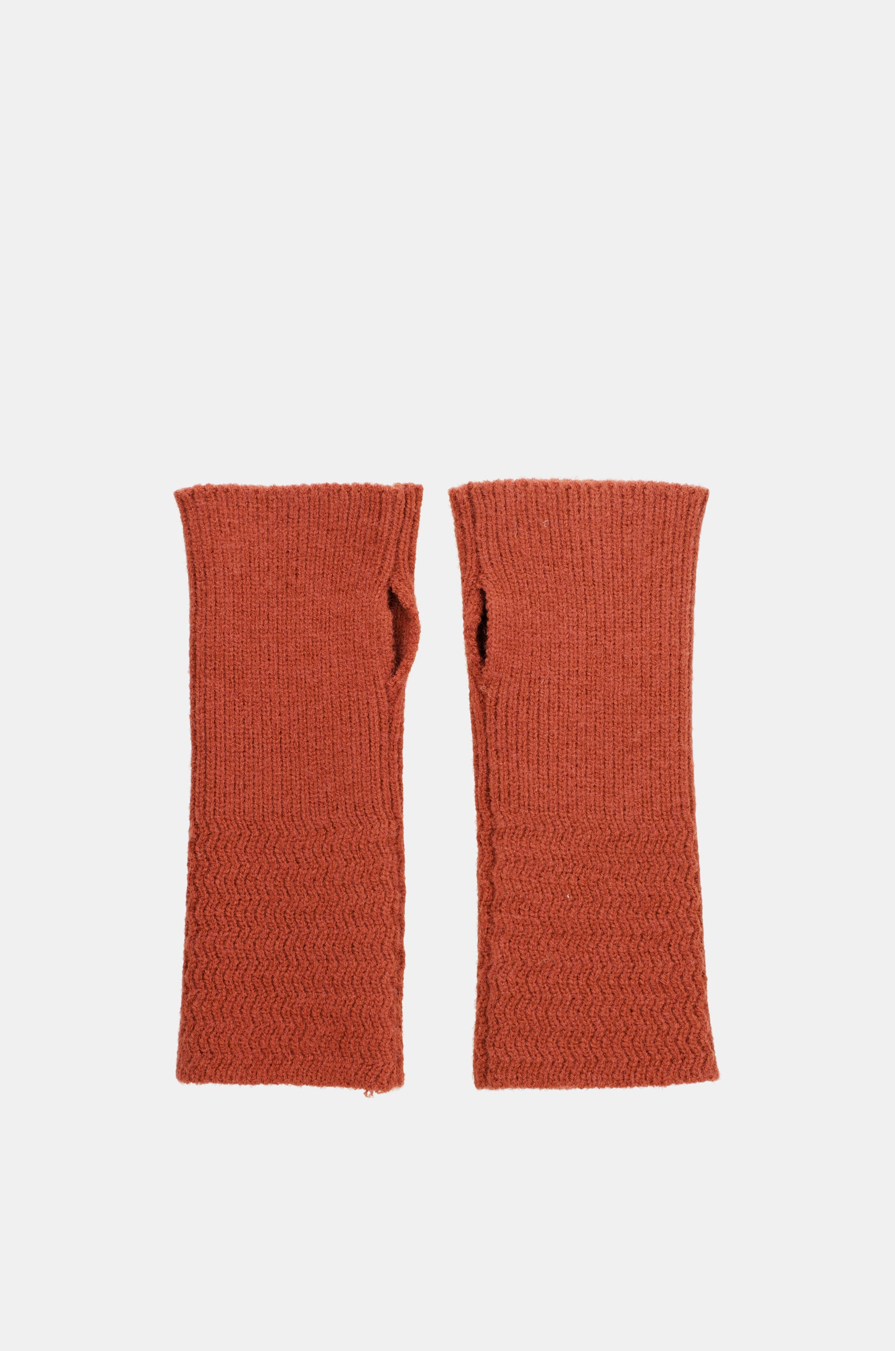 Gants en maille, rouge