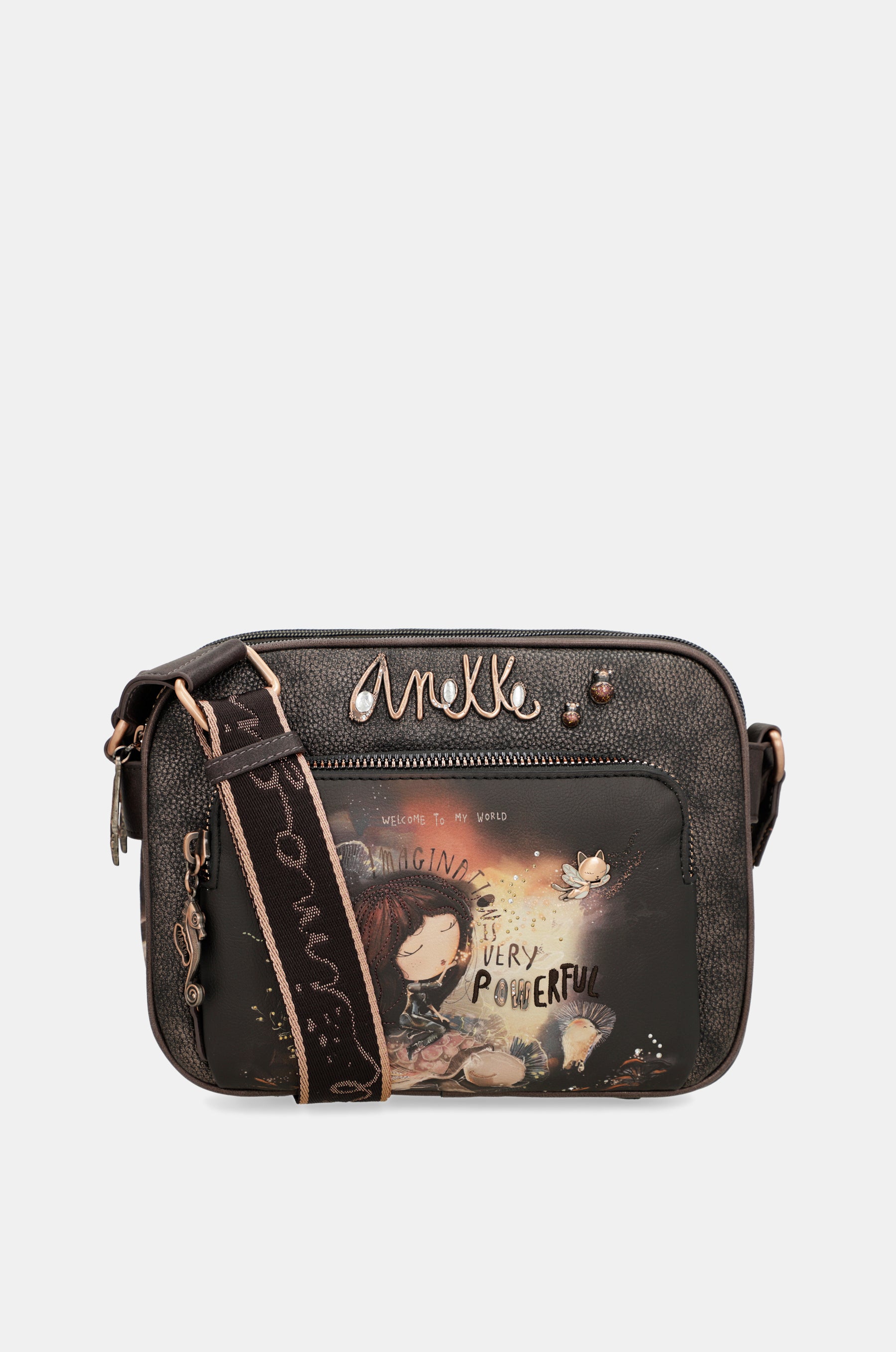Sac à bandoulière moyen format 3 compartiments Menire