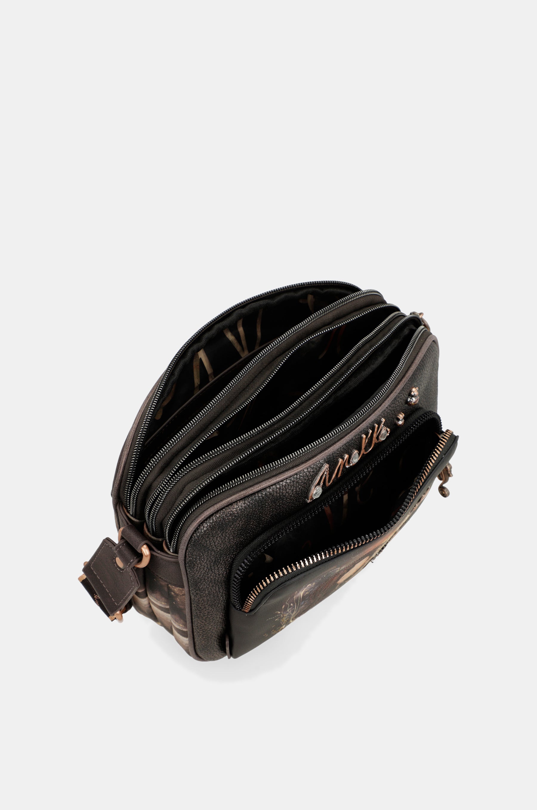 Sac à bandoulière moyen format 3 compartiments Menire