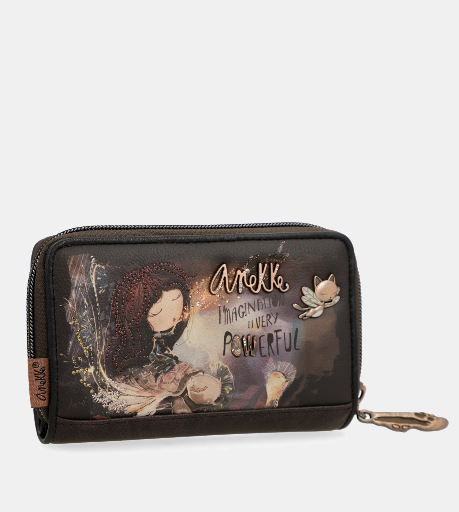 Portefeuille Anekke – Design Océan, Fermeture Pression, Pratique Et Stylé !
