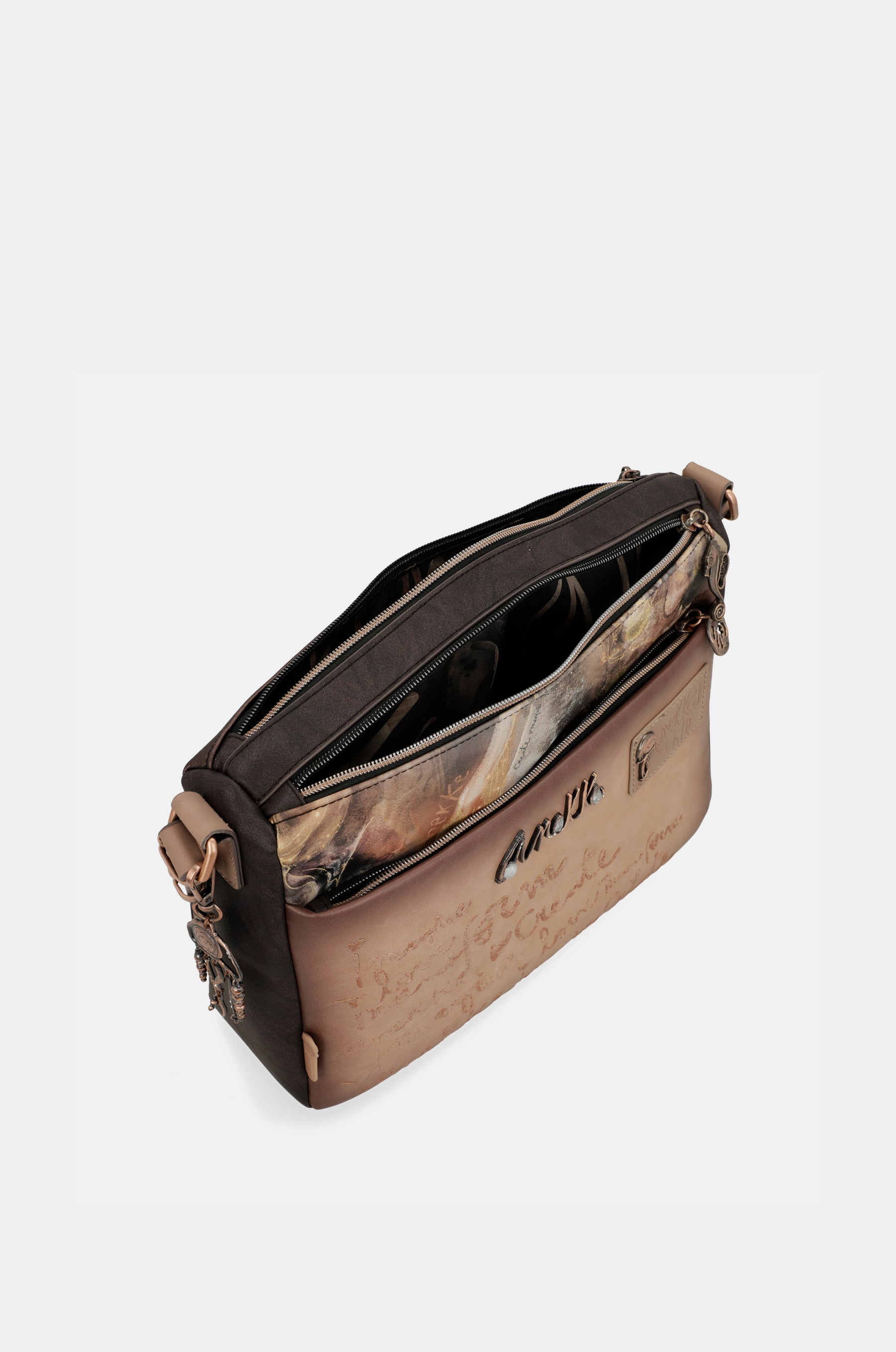 Sac à bandoulière moyen format 2 compartiments Land