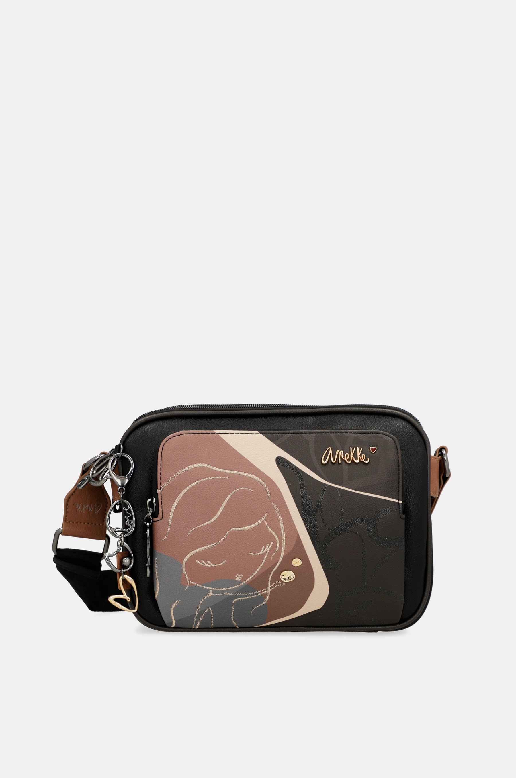 Sac à bandoulière 3 compartiments Hearthbeat