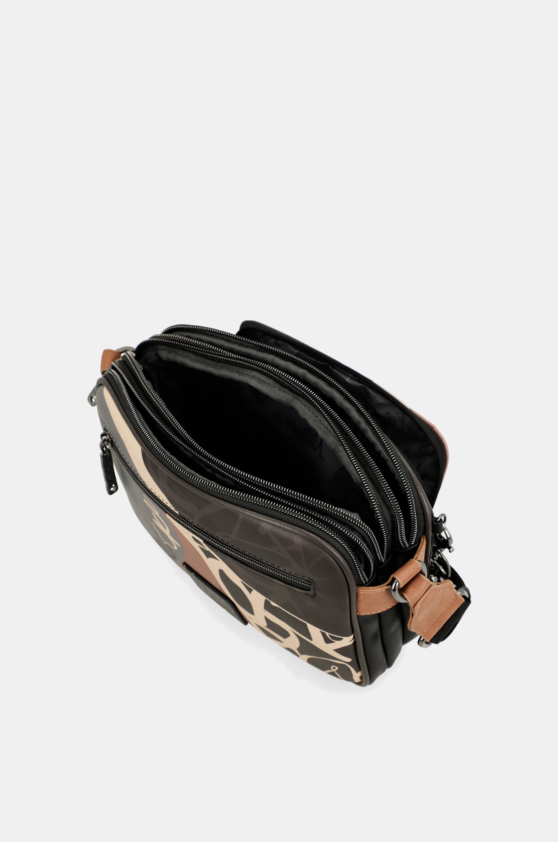 Sac à bandoulière 3 compartiments Hearthbeat