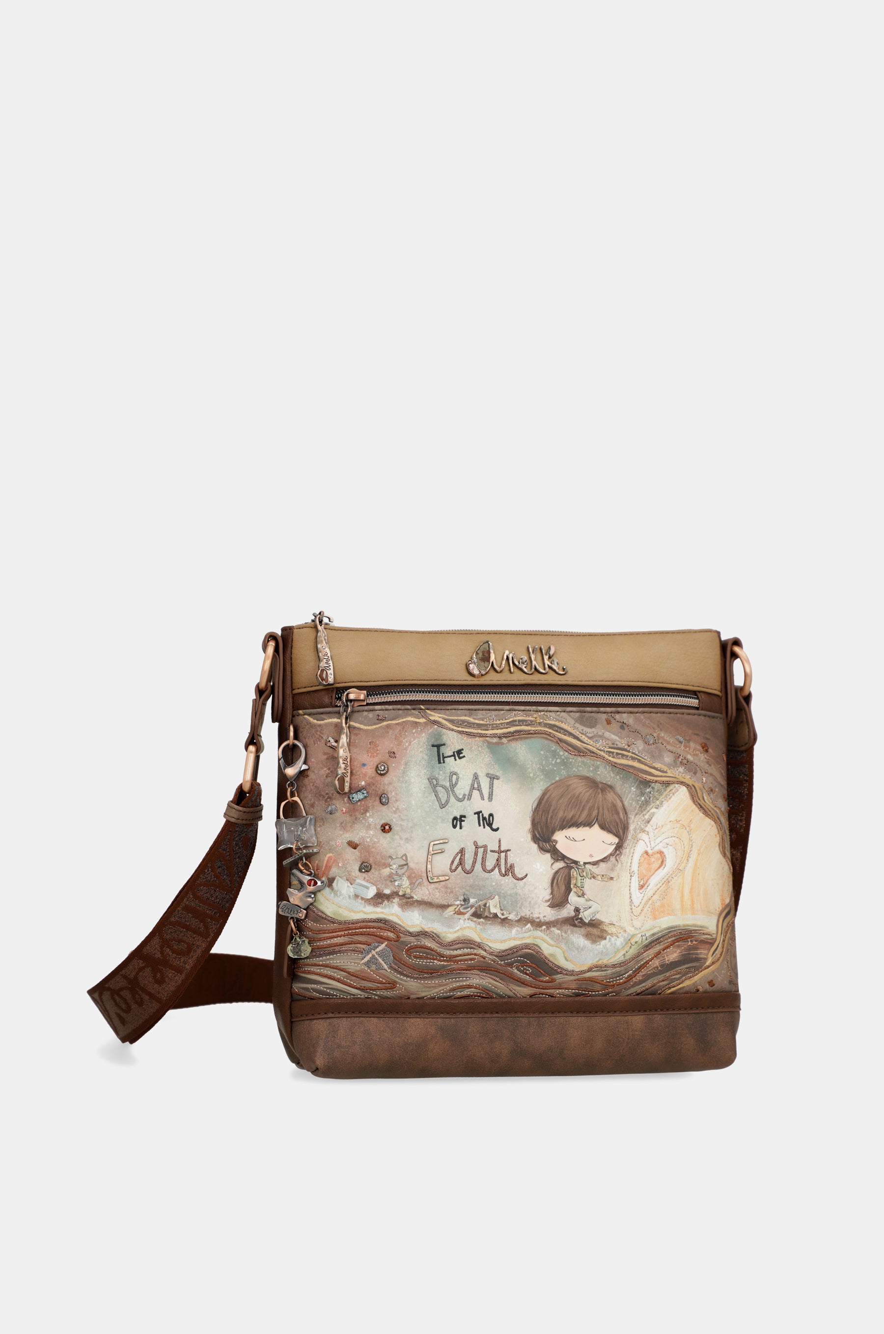 Sac à bandoulière moyen format 3 compartiments Core