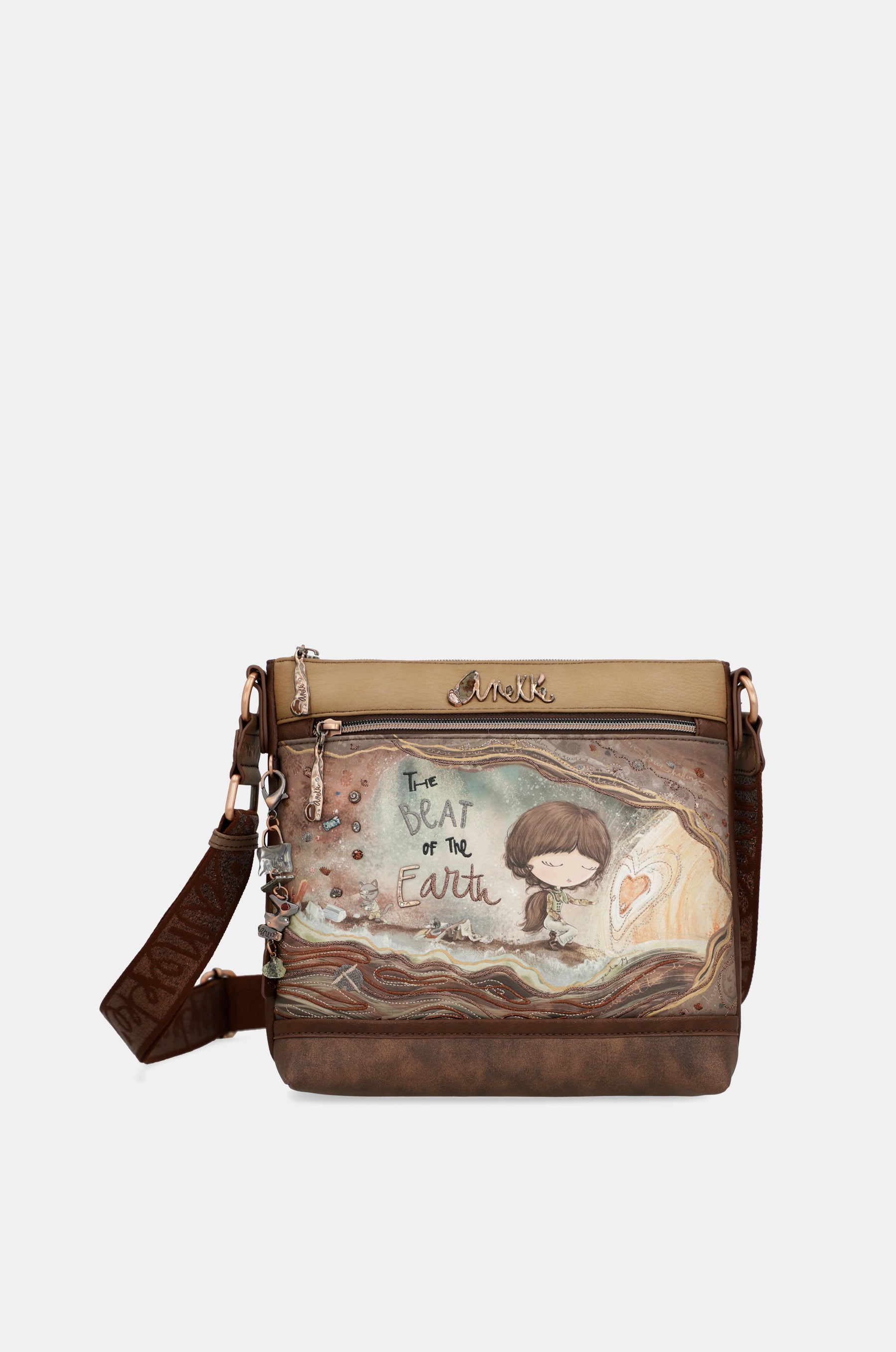 Sac à bandoulière moyen format 3 compartiments Core