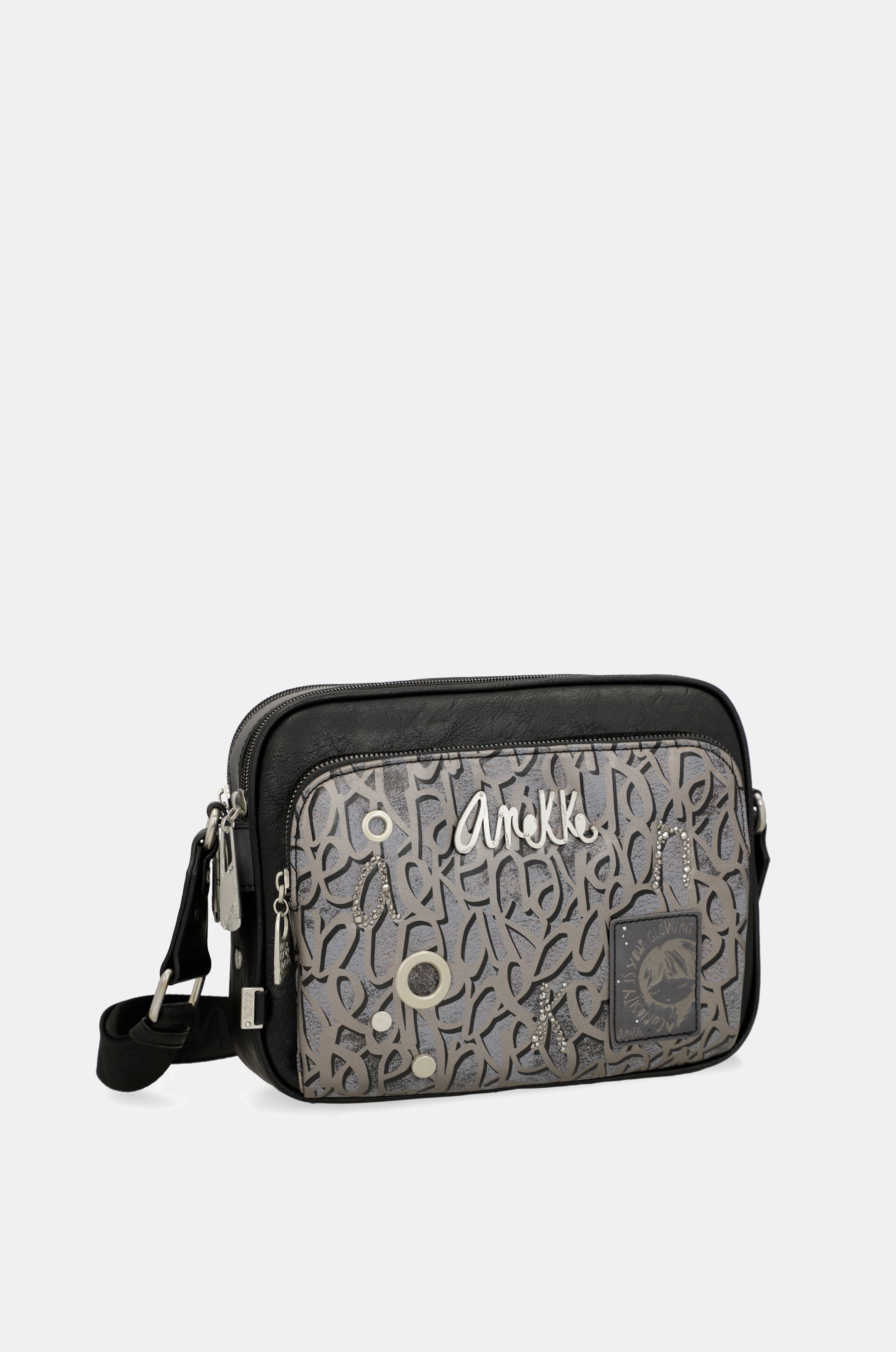 Sac à bandoulière moyen format avec poches Crust