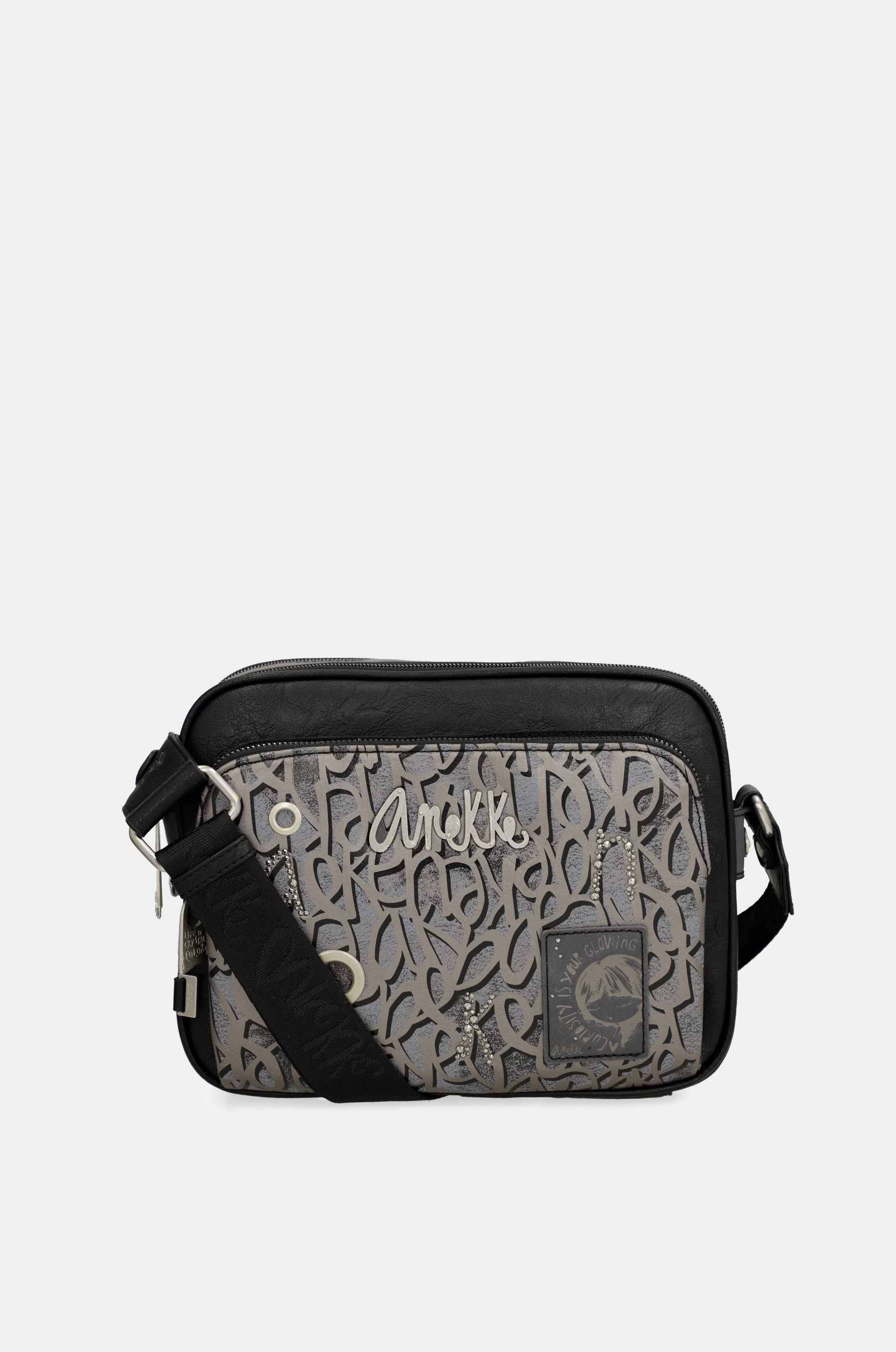 Sac à bandoulière moyen format avec poches Crust