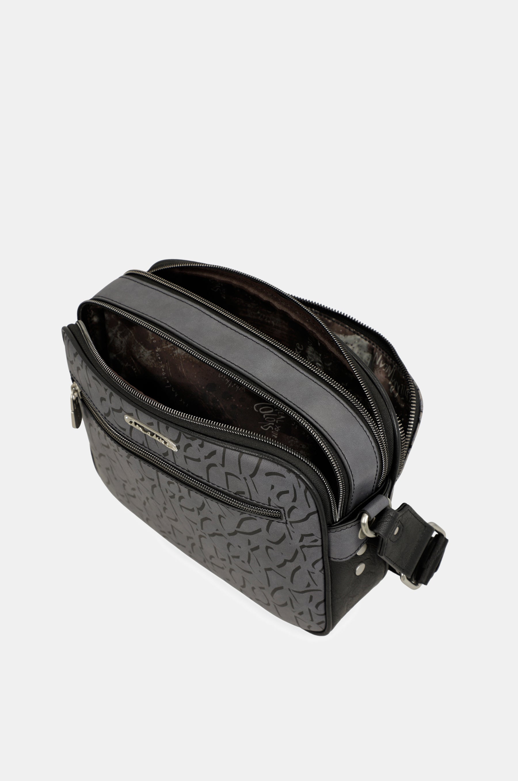 Sac à bandoulière moyen format avec poches Crust