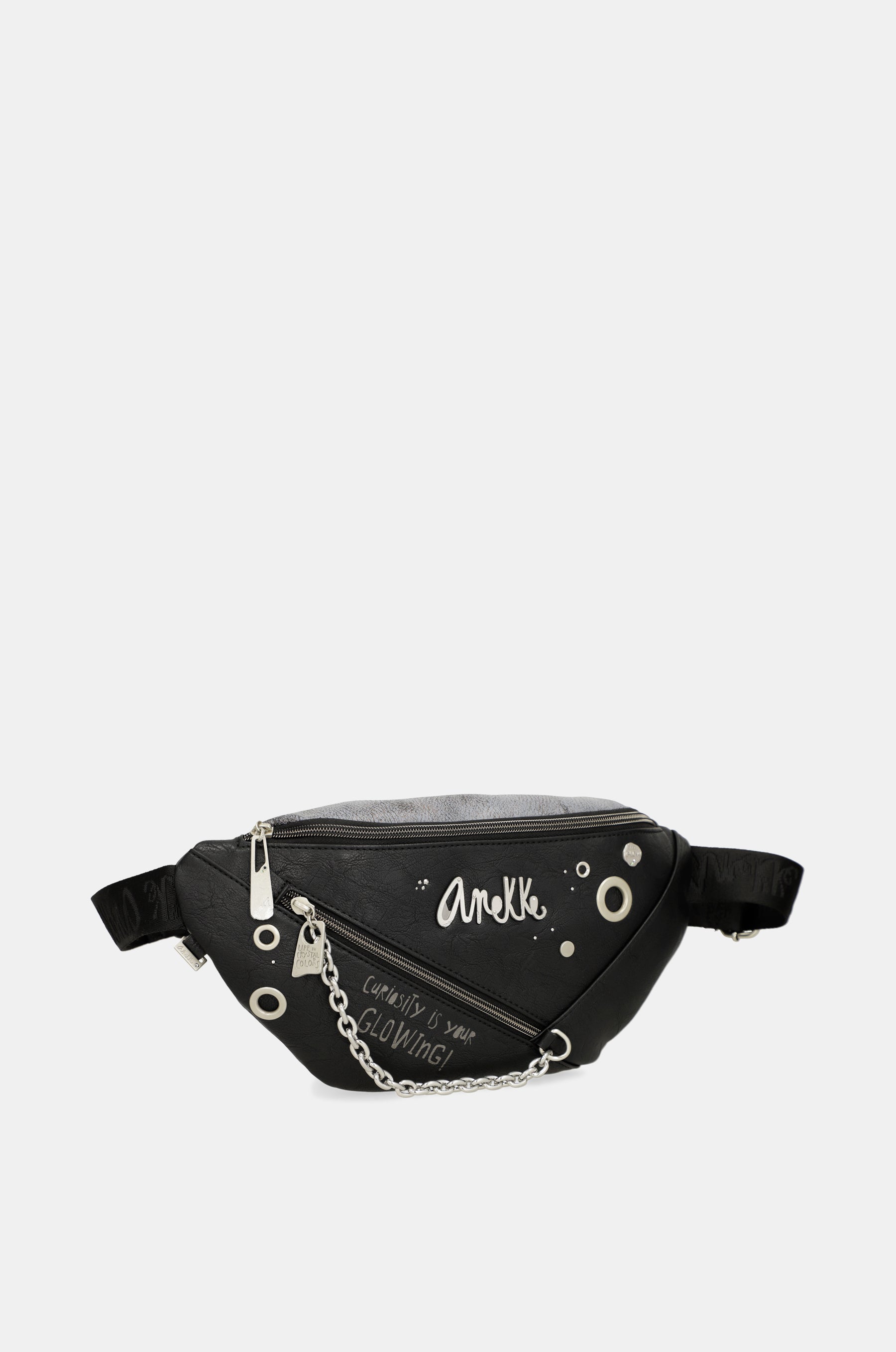 Sac banane noir Crust