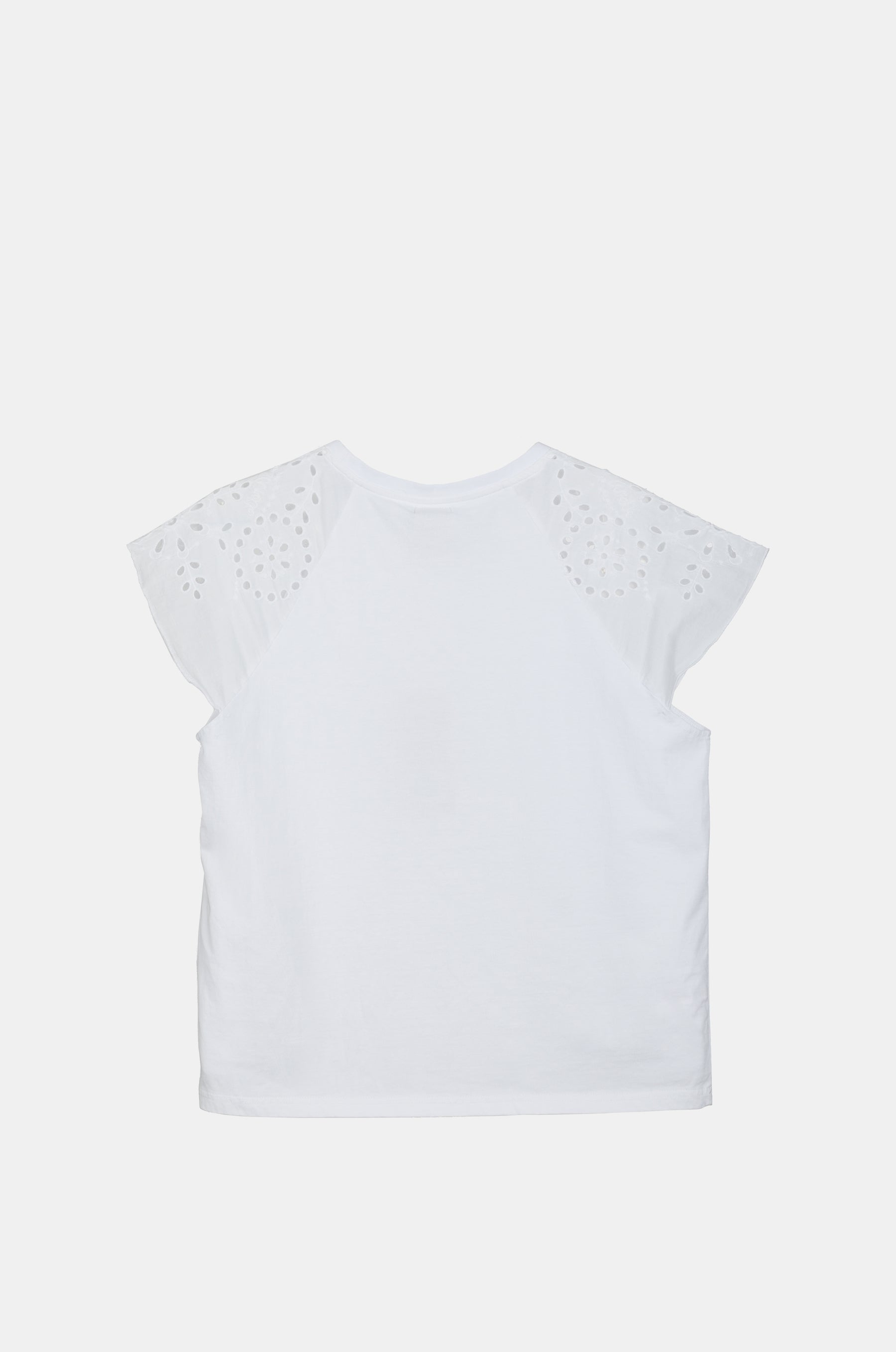 T-shirt blanc à manches courtes Anekke