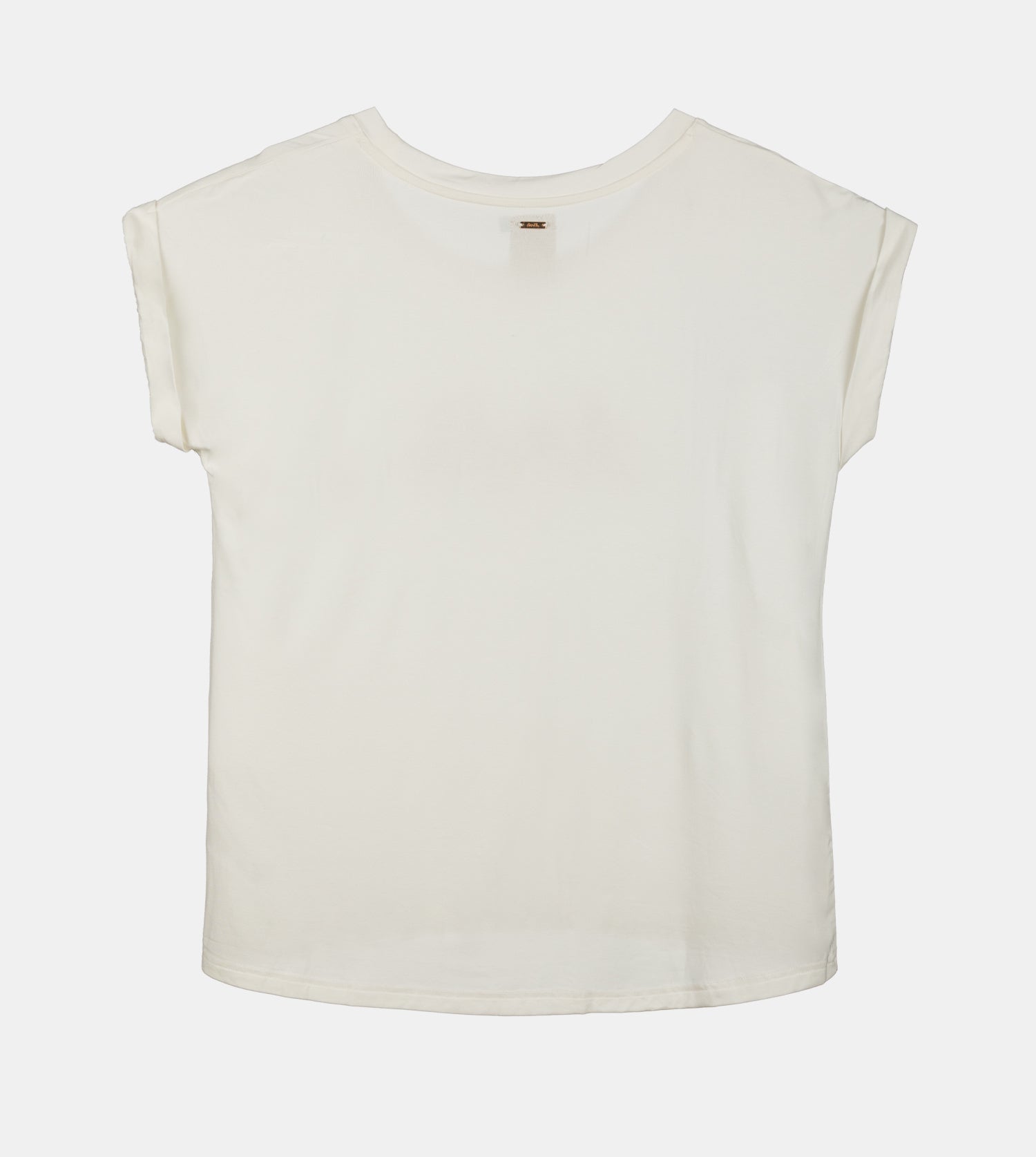 T-shirt blanc à manches courtes avec logo