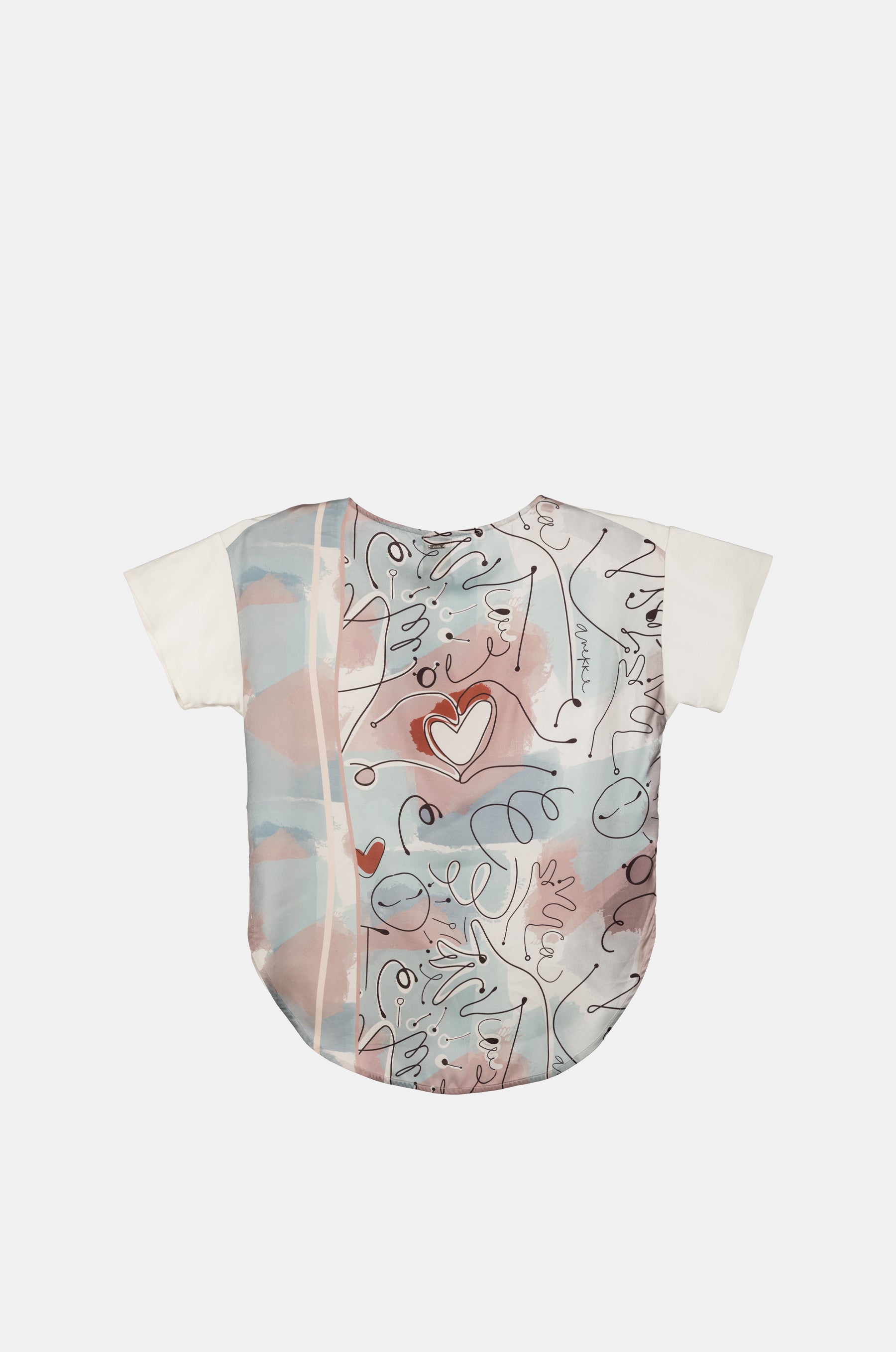 T-shirt imprimé à manches courtes Alma