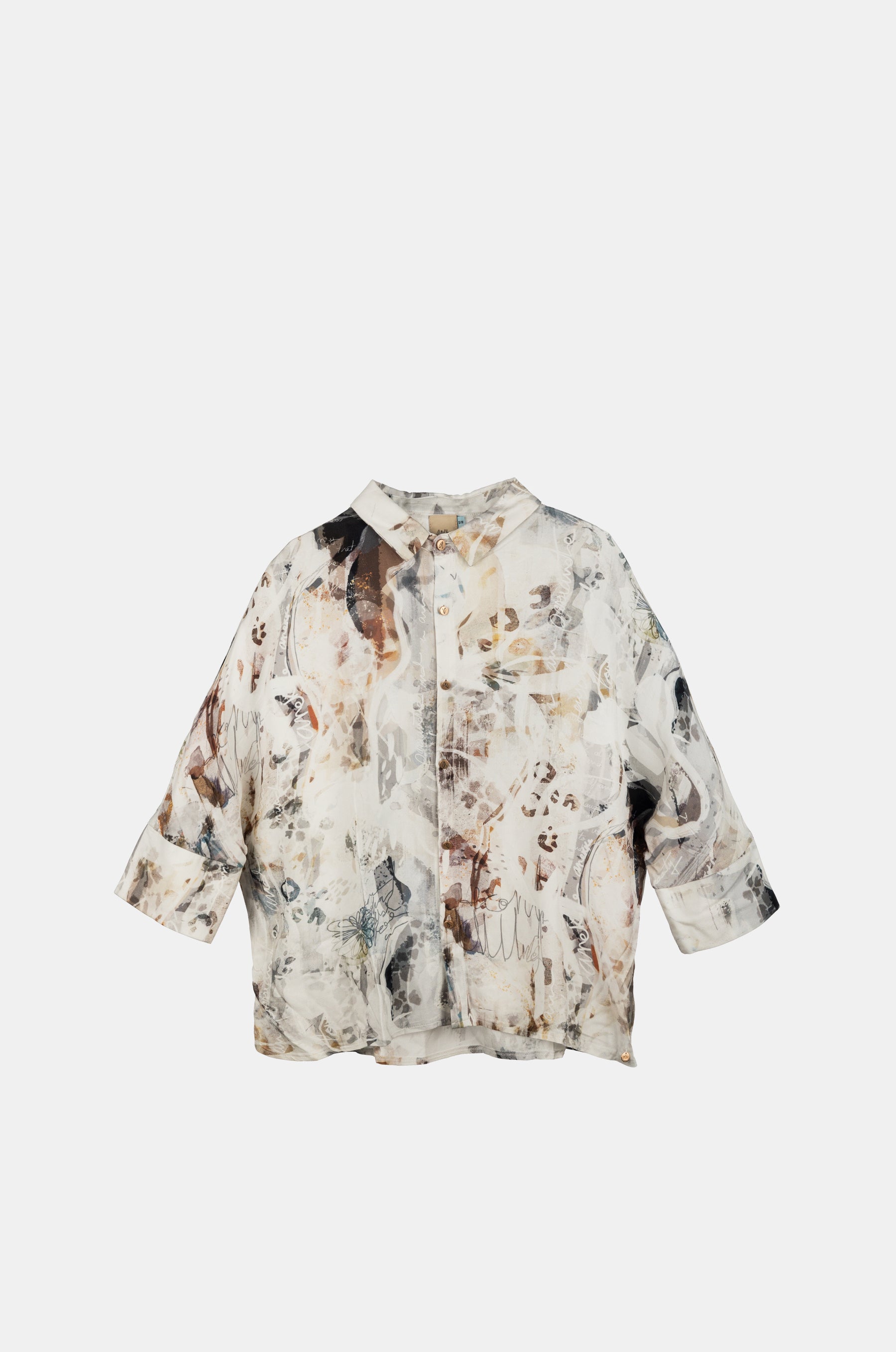 Chemise imprimée Memories