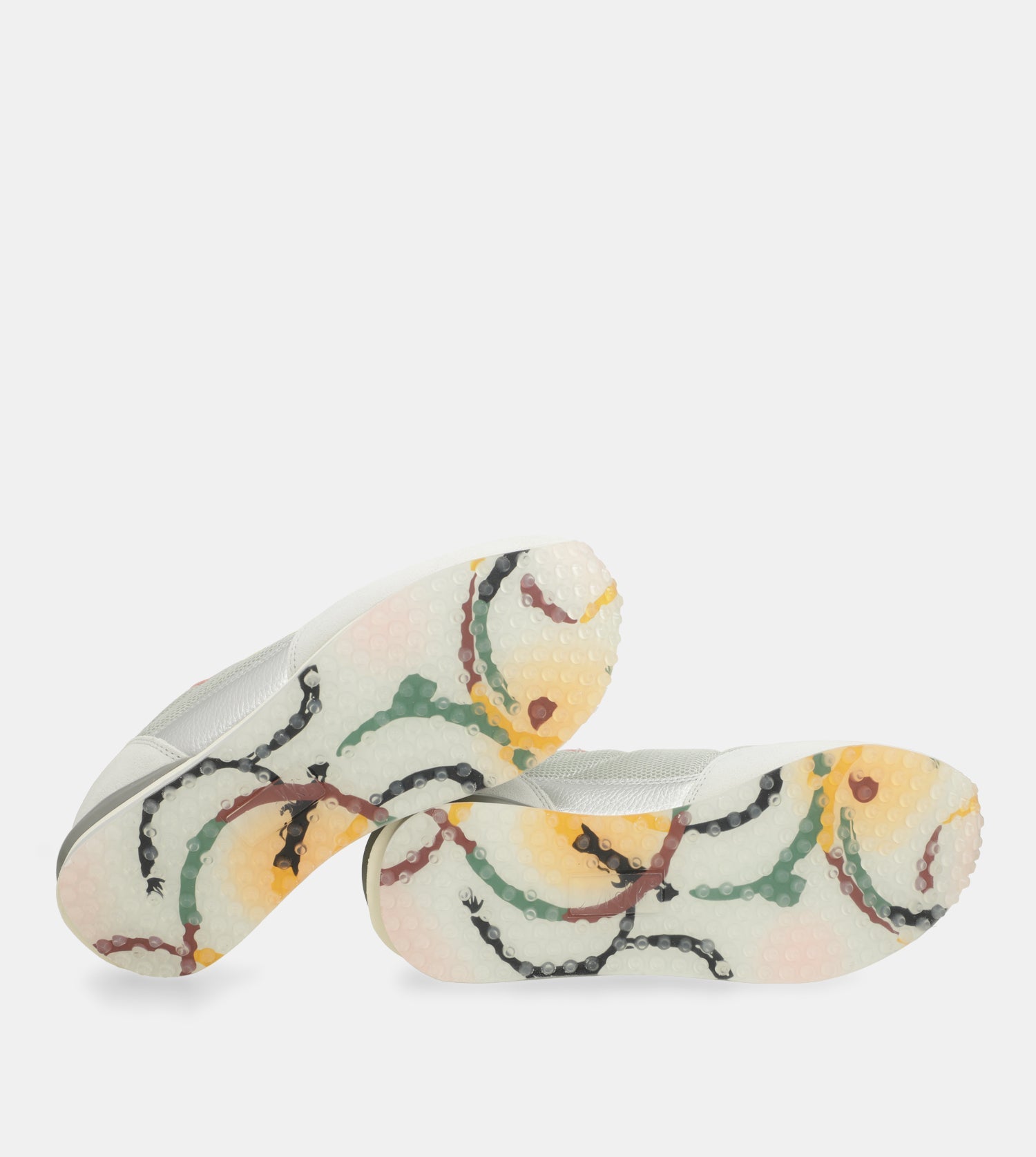 Baskets argentées Smart