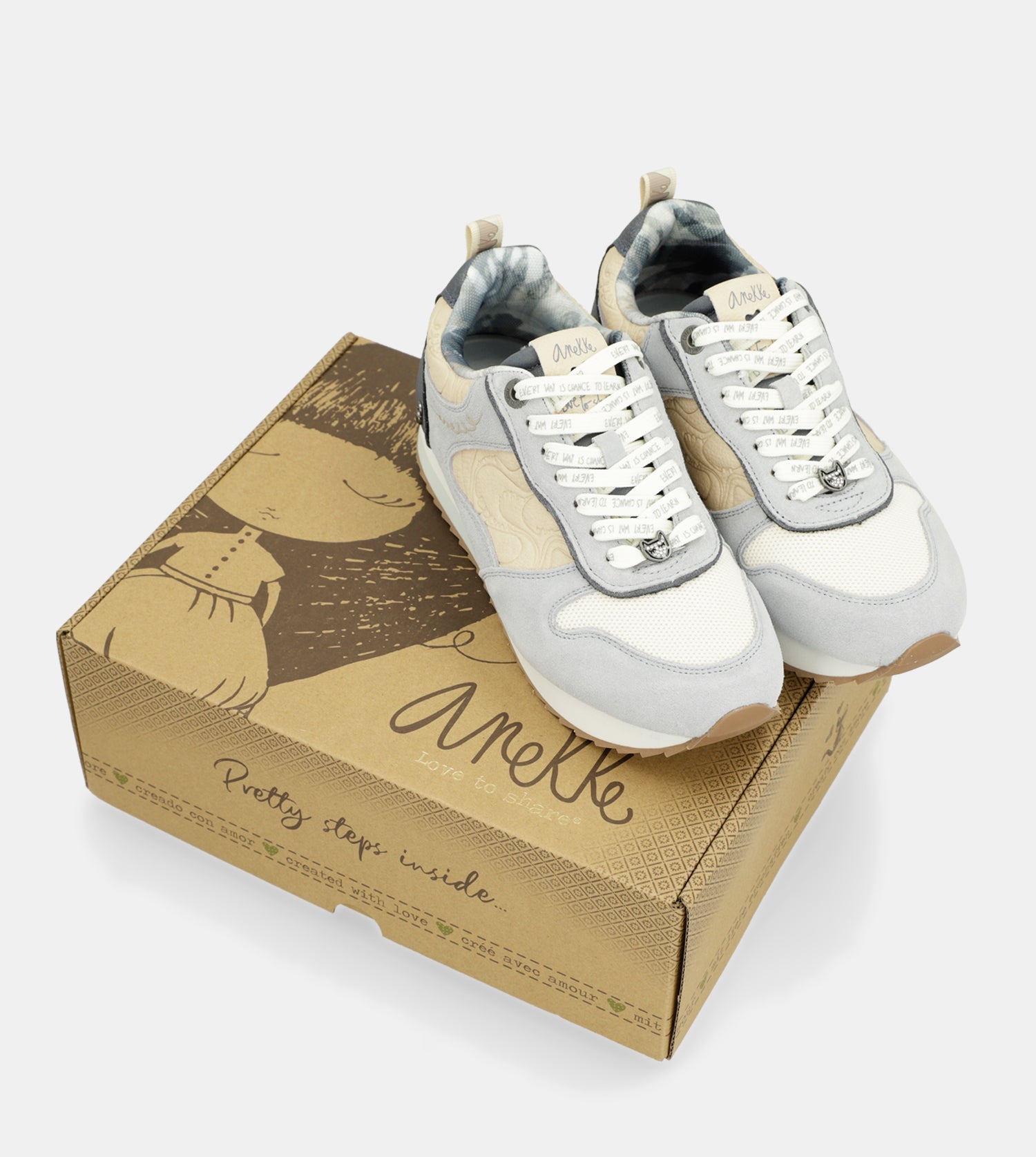 Baskets bleues Whispers