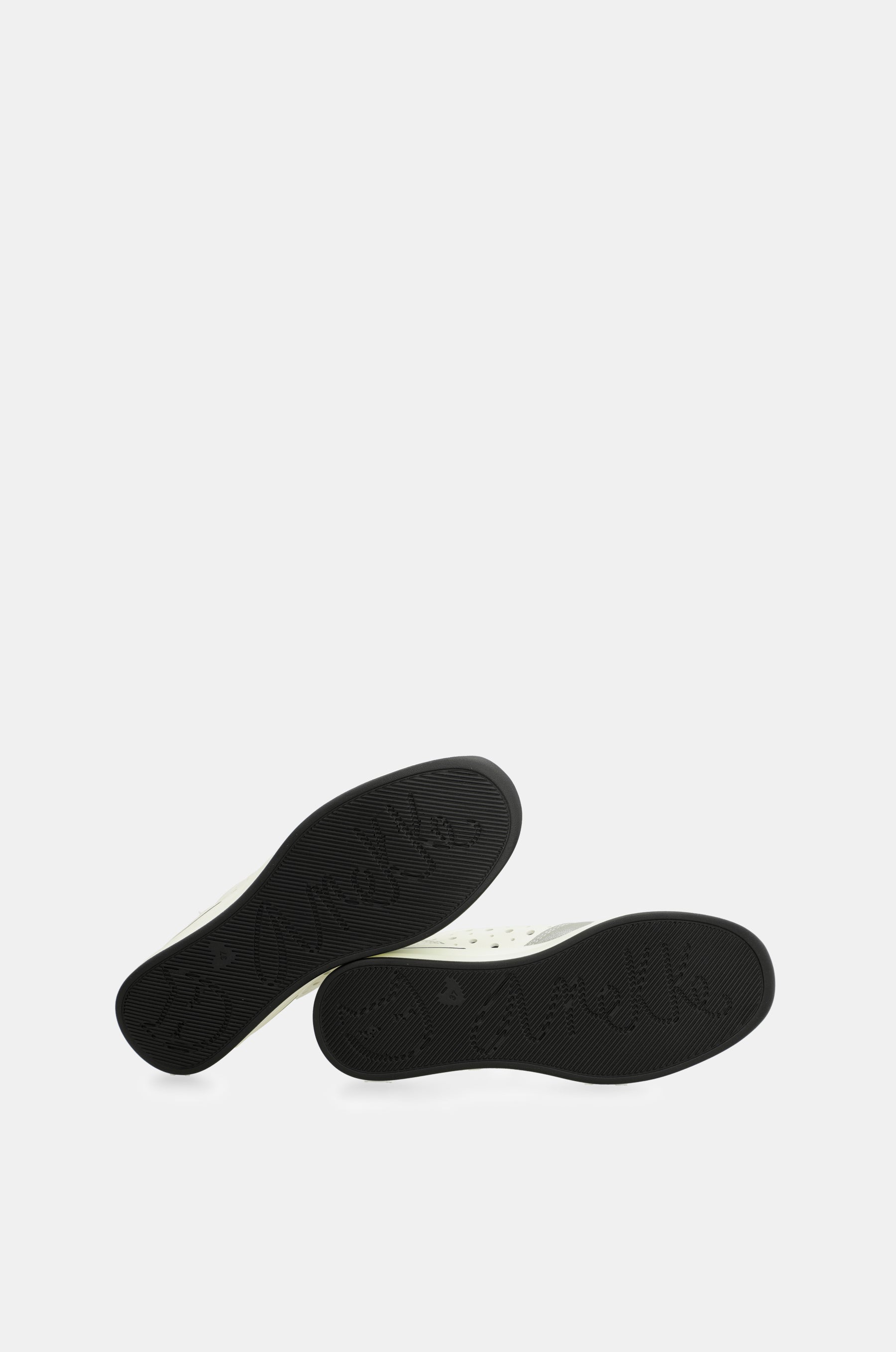 Baskets blanches à semelle compensée Lunares