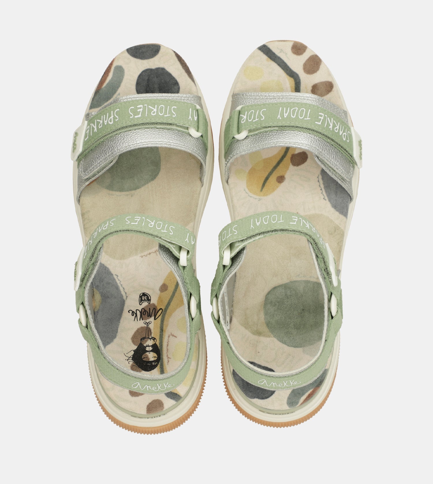 Sandales de sport vertes