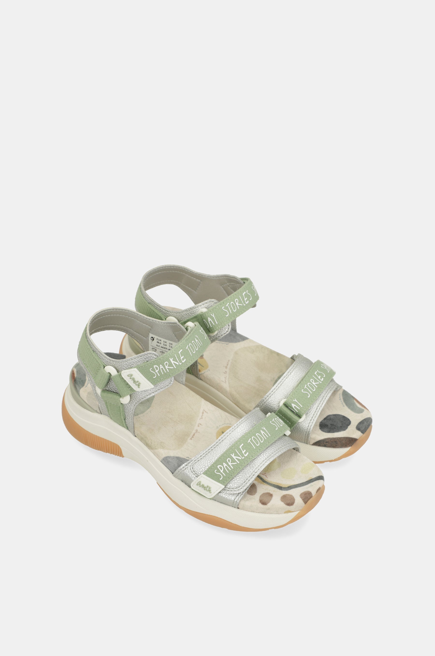 Sandales de sport vertes