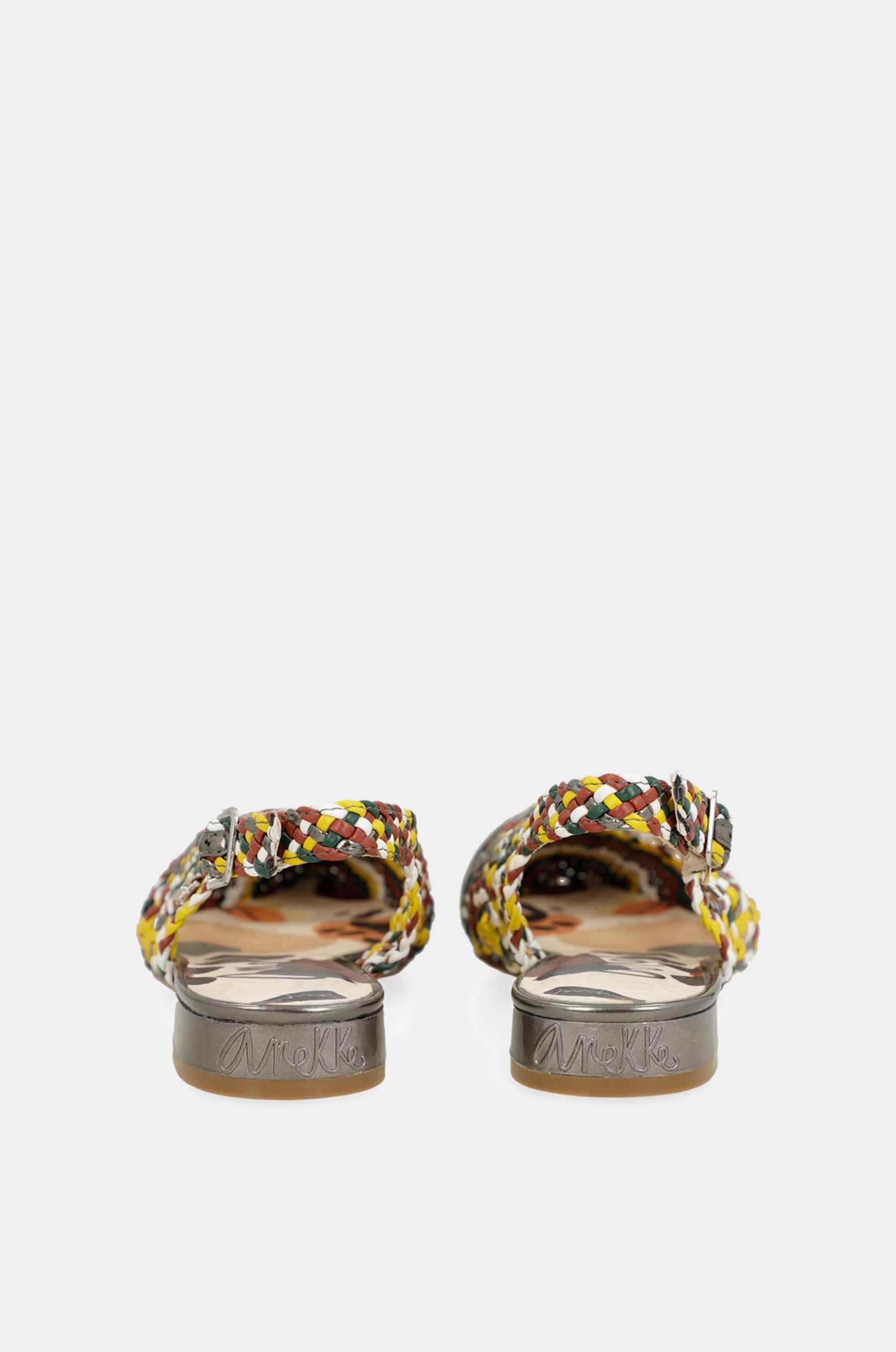 Ballerines slingback multicolores
