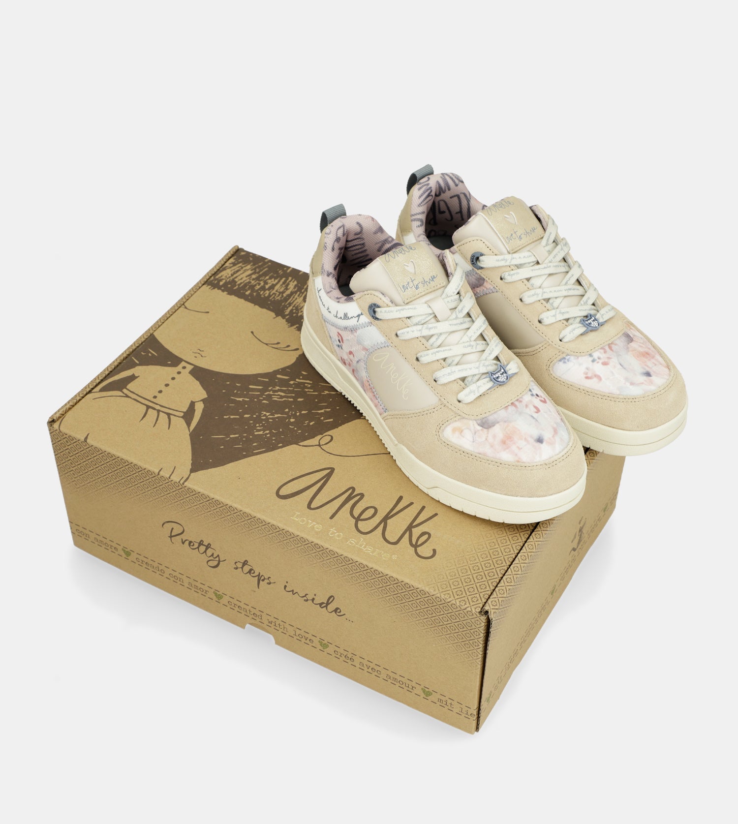 Baskets multicolores Alma