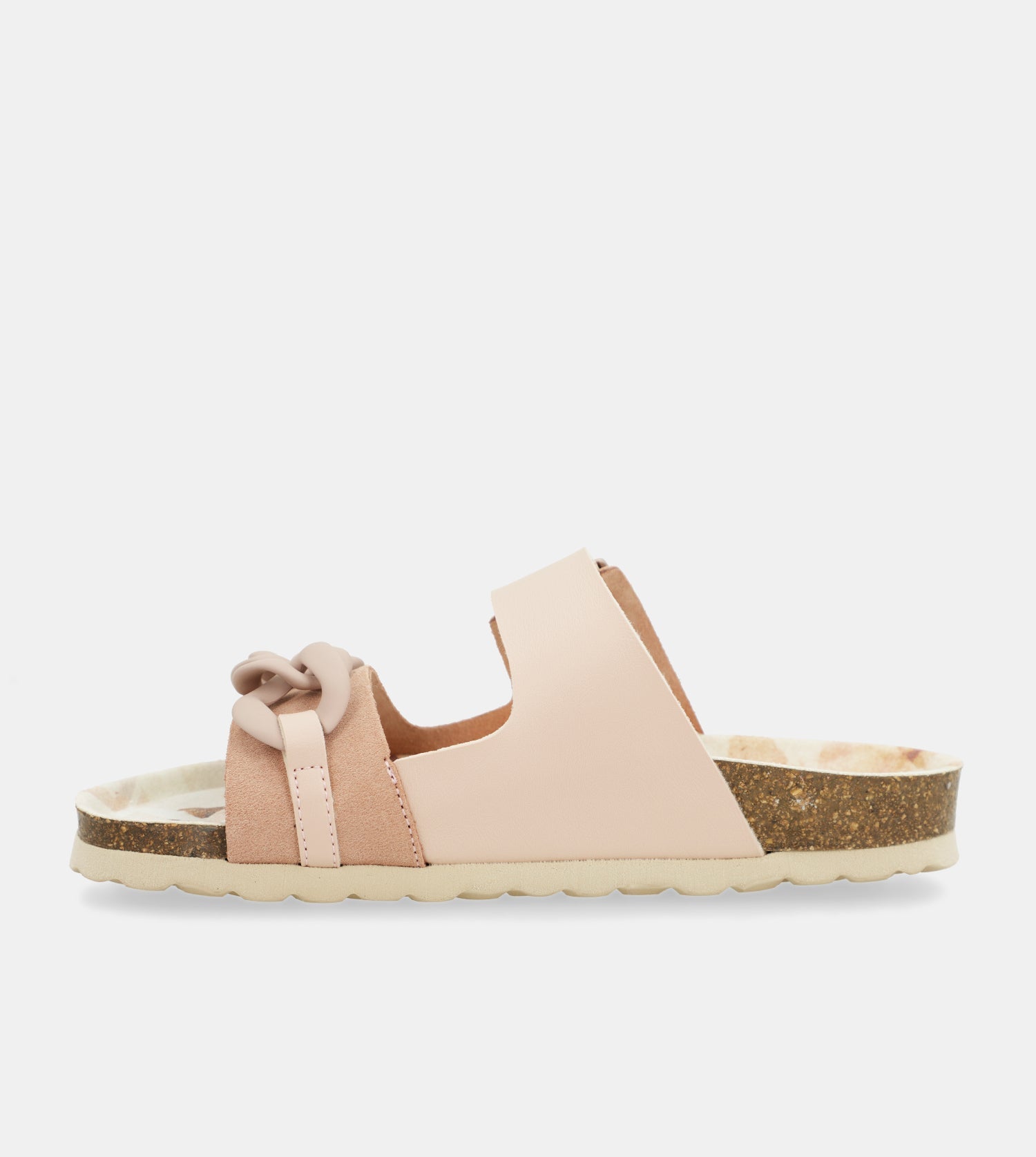 Sandales bio roses à chaîne