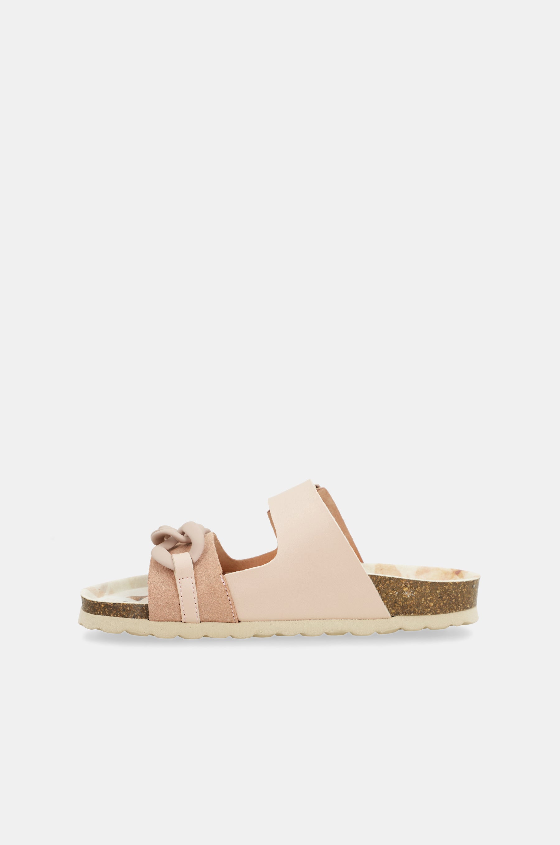 Sandales bio roses à chaîne