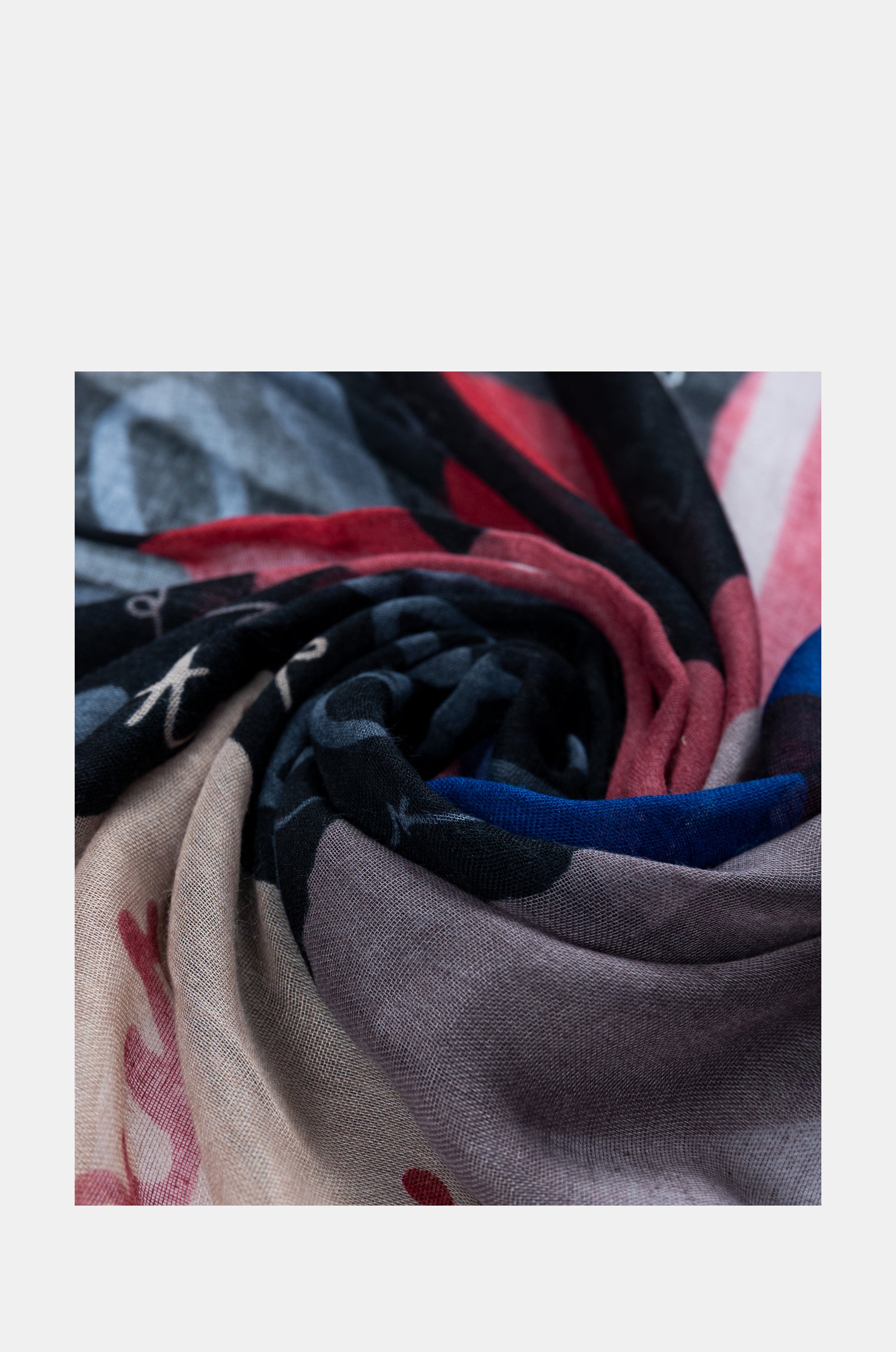 Écharpe multicolore Alma