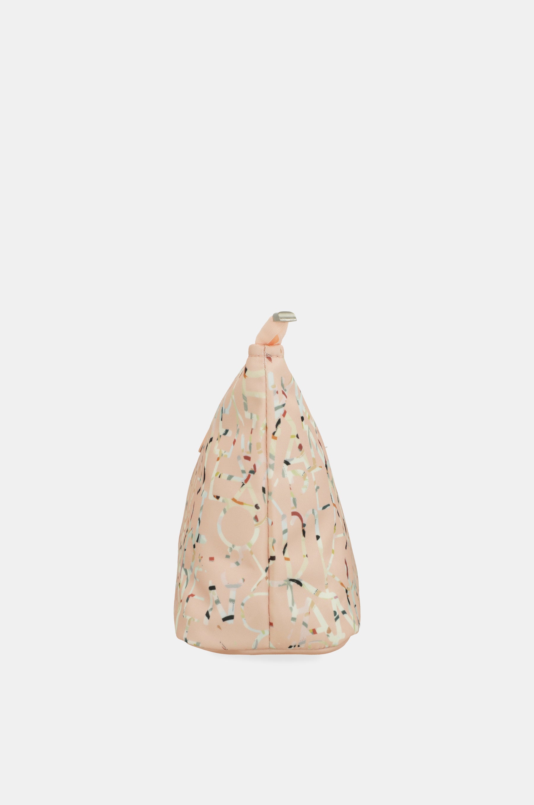 Grand sac de plage rose imprimé