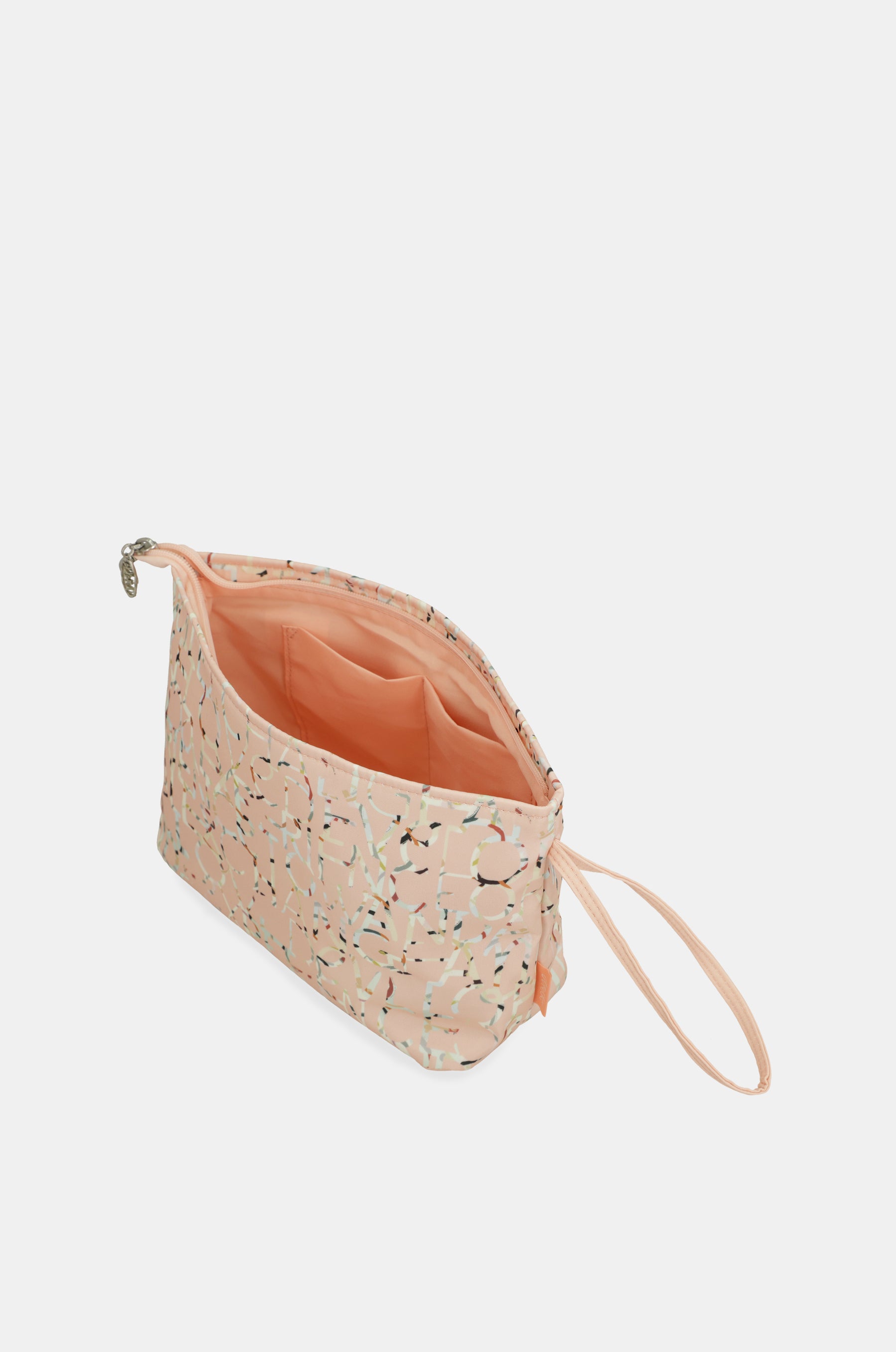 Grand sac de plage rose imprimé