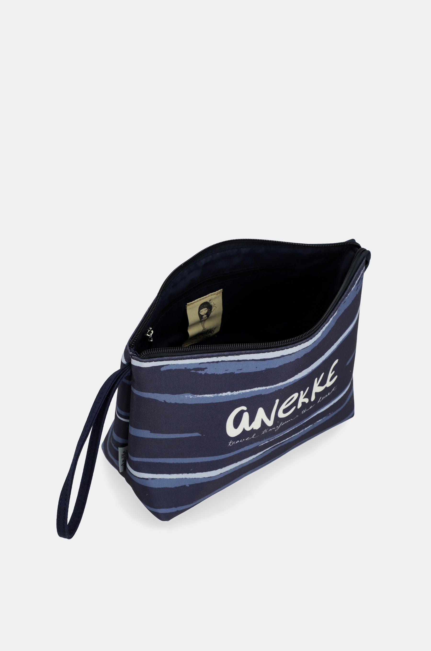 Grand sac de plage bleu profond