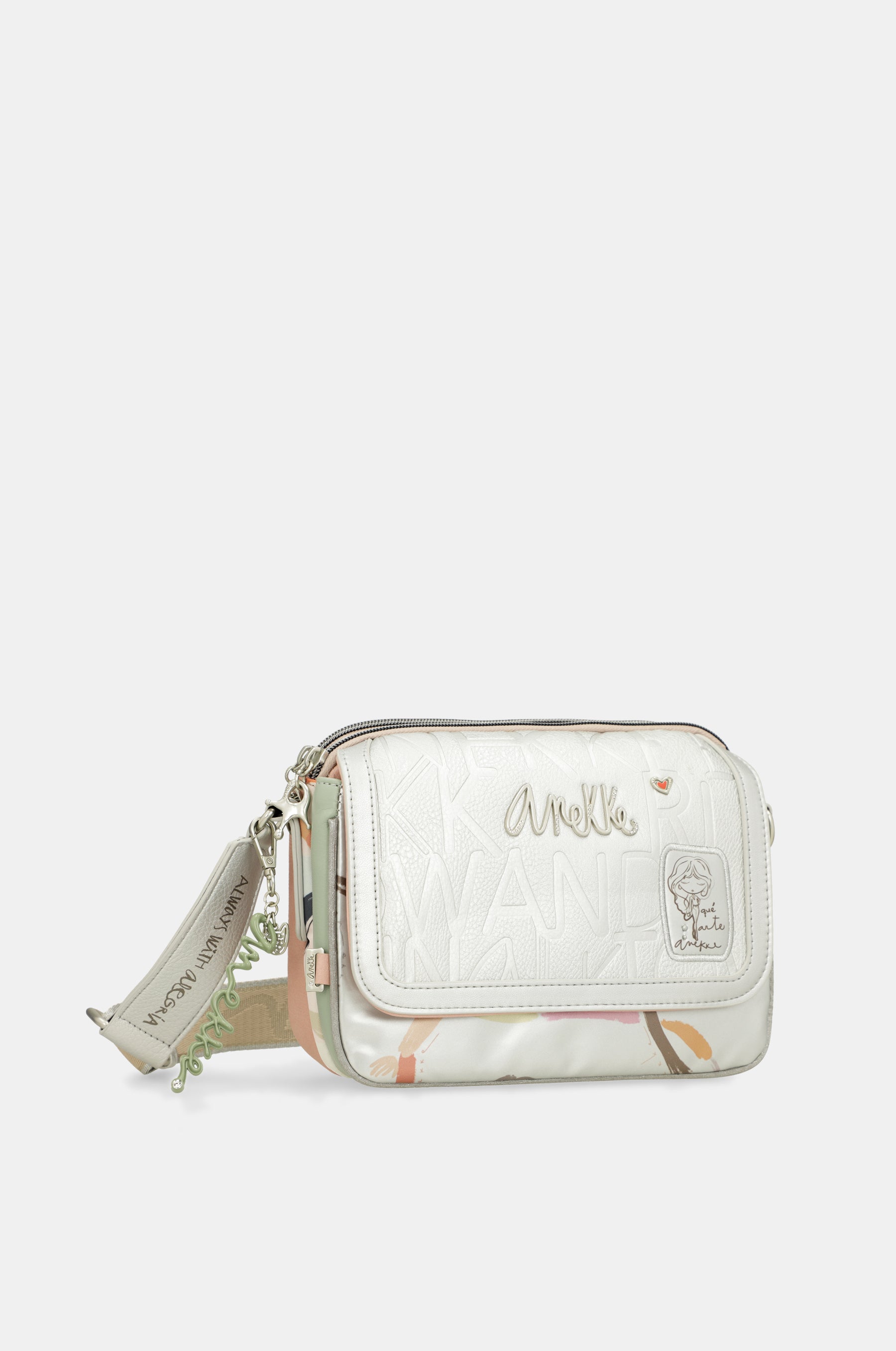 Sac bandoulière à rabat ovale Alma