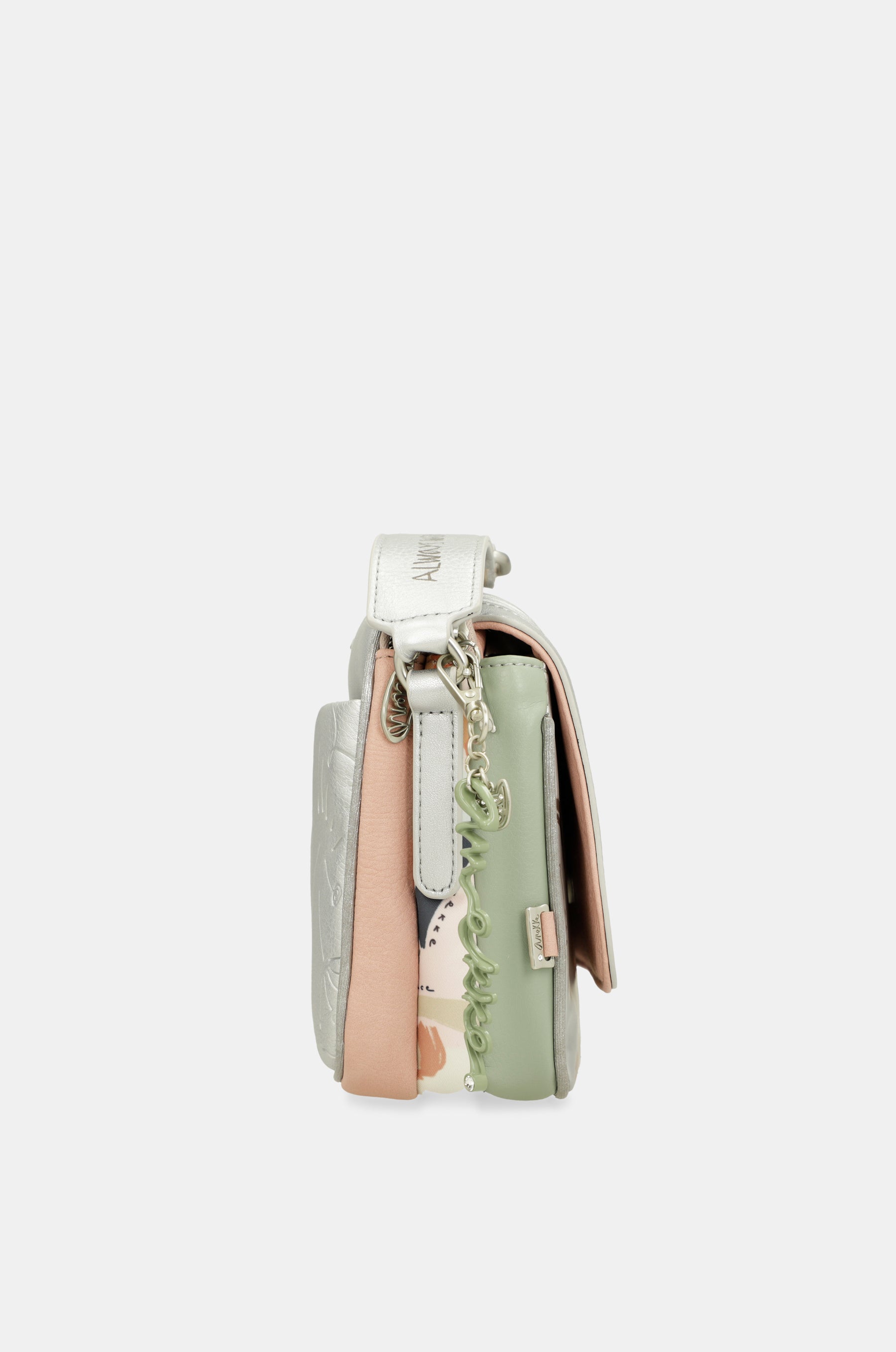 Sac bandoulière à rabat ovale Alma
