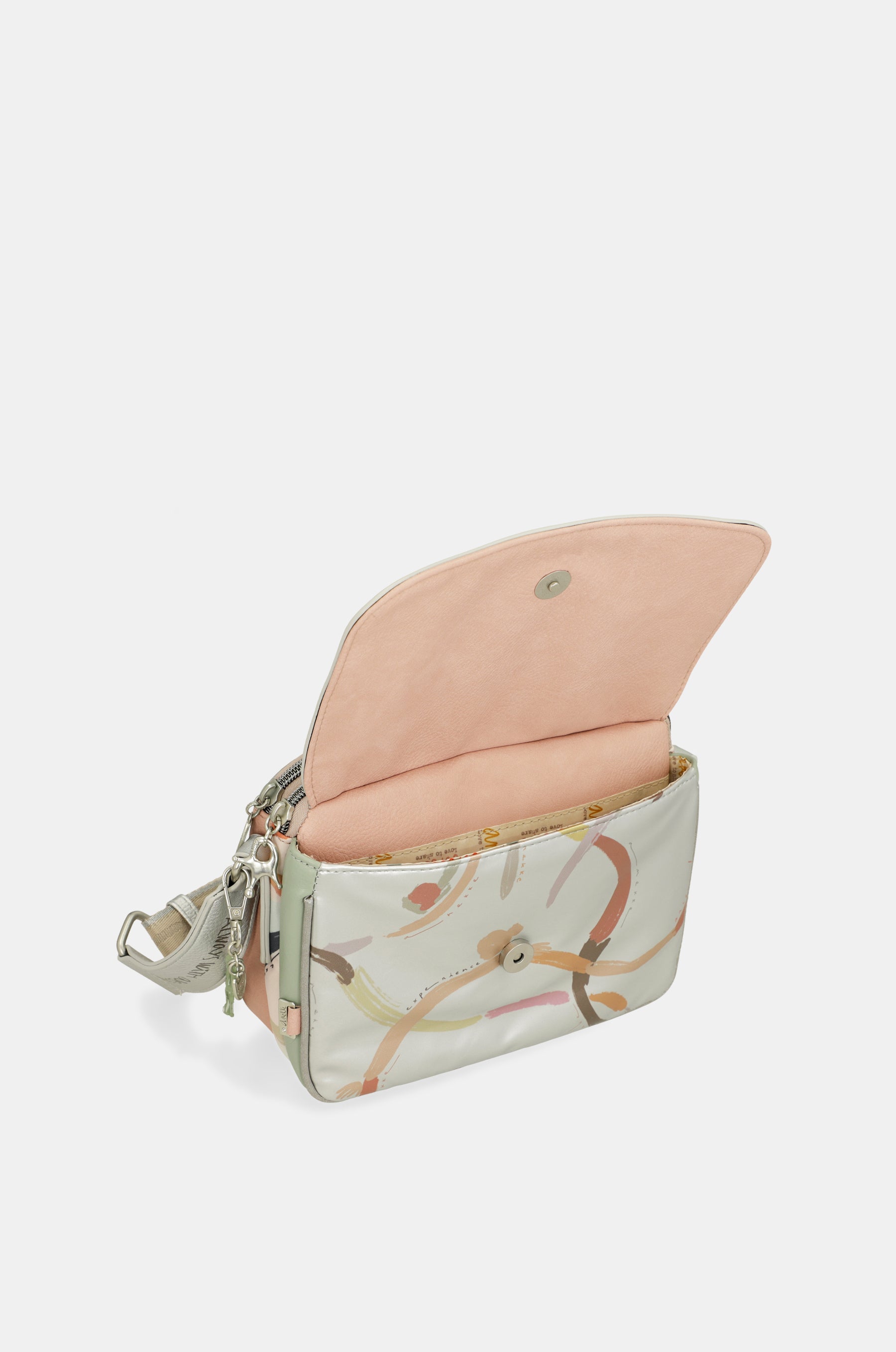 Sac bandoulière à rabat ovale Alma