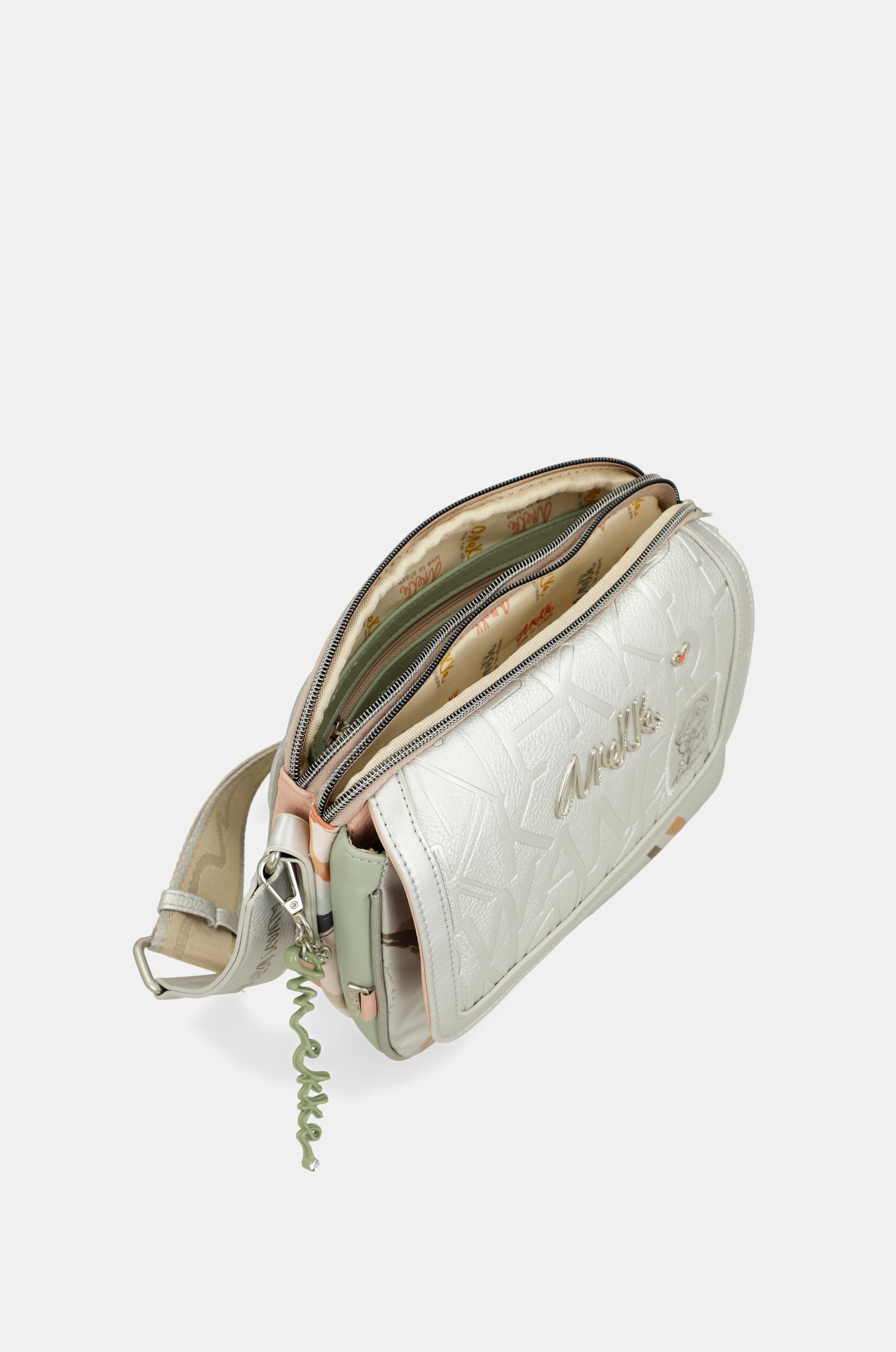 Sac bandoulière à rabat ovale Alma