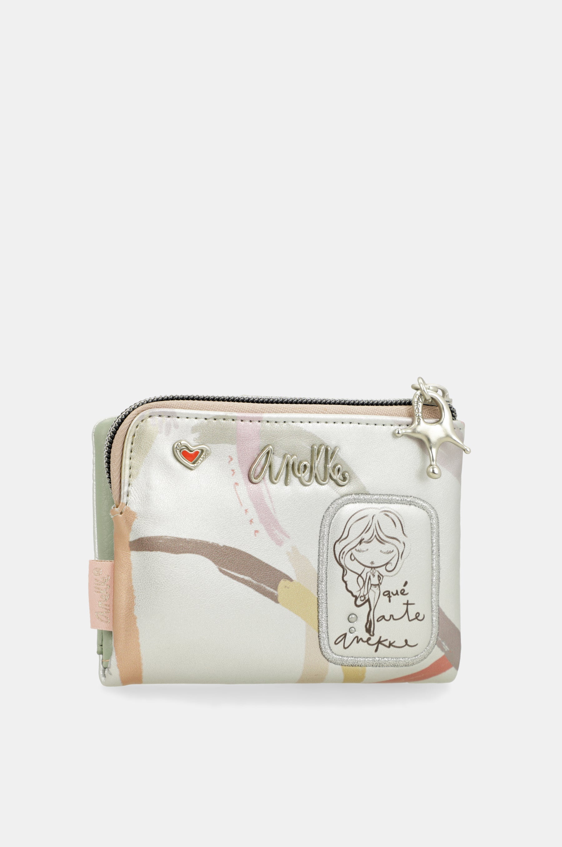 Petit portefeuille flexible Alma RFID