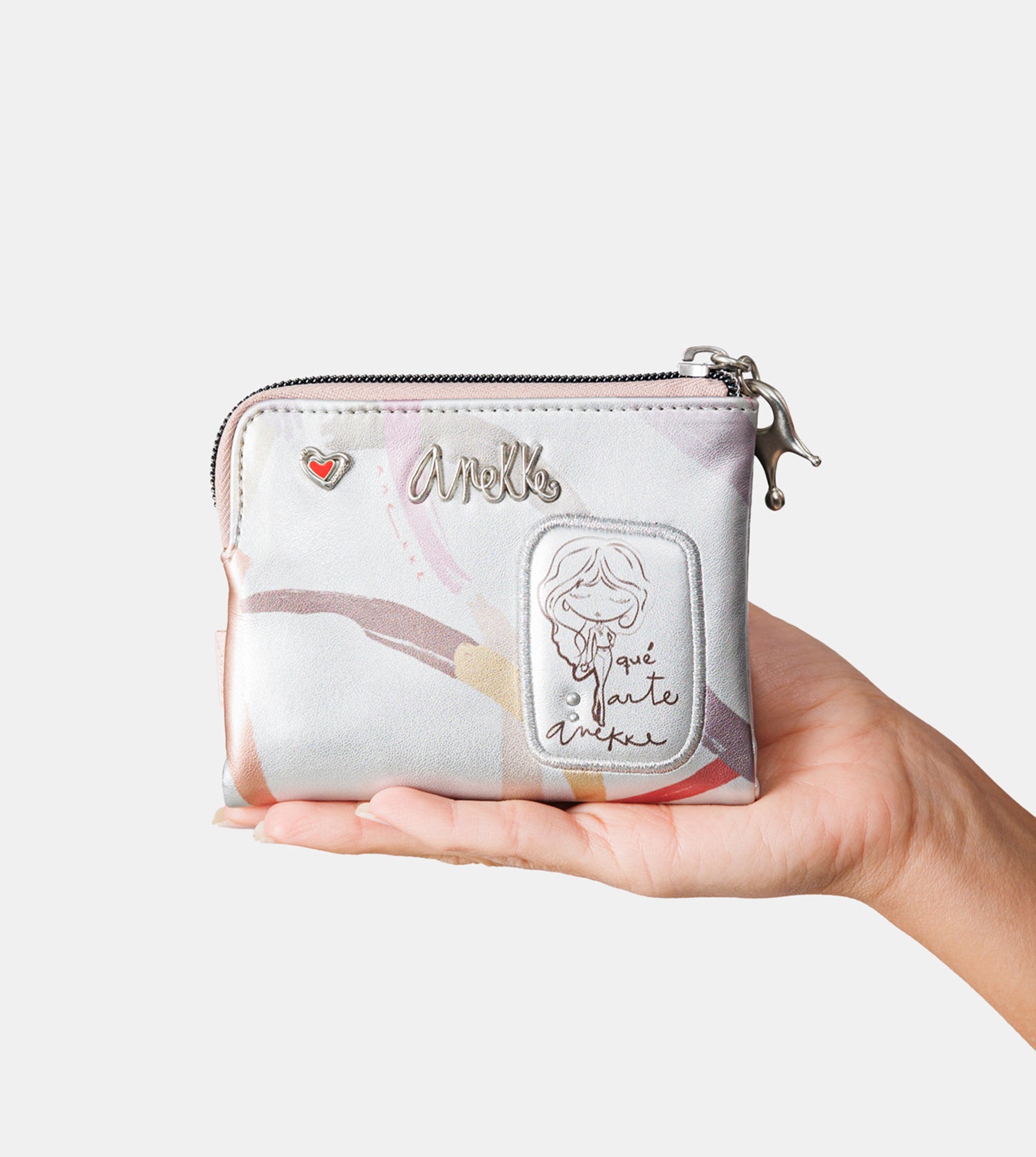 Petit portefeuille flexible Alma RFID