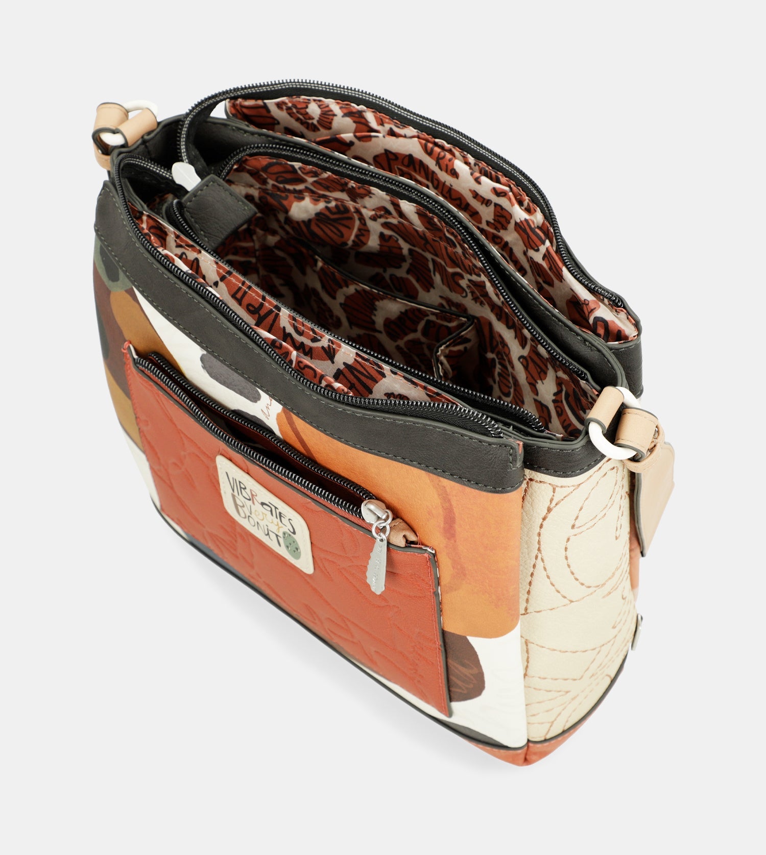 Sac bandoulière Alma 3 compartiments