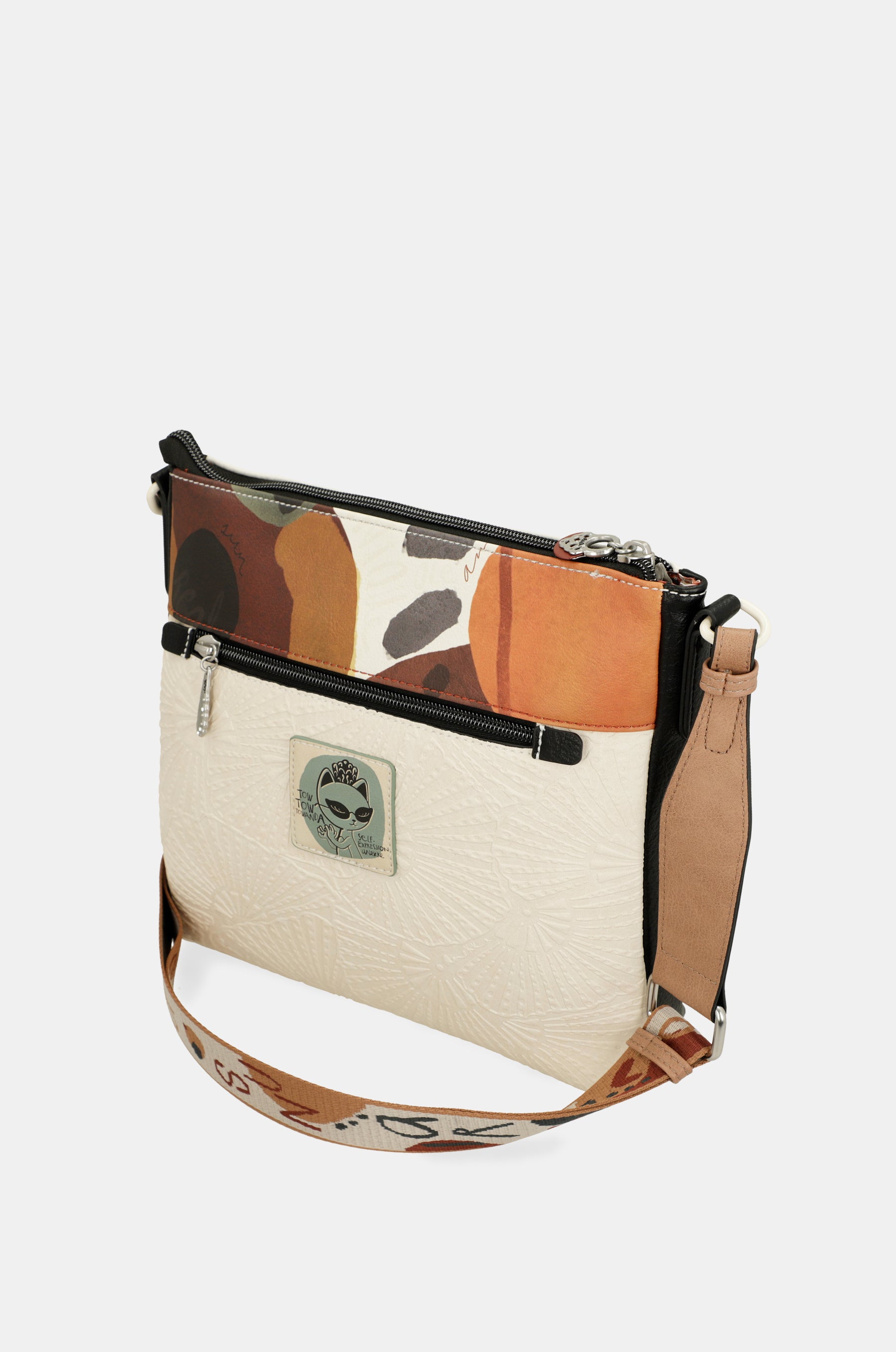 Sac bandoulière Alma avec poche avant