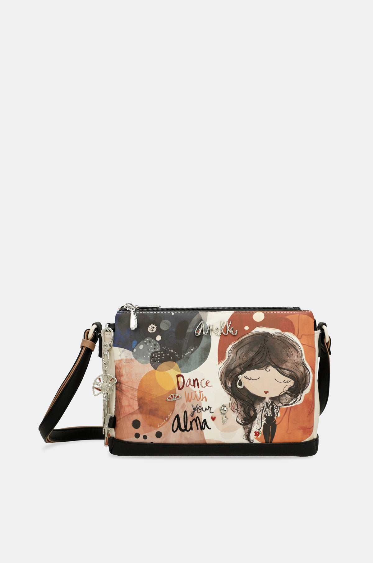 Sac à Épaule Bandoulière Anekke Alma Multicolore - 100% PU - Neuf Étiqueté