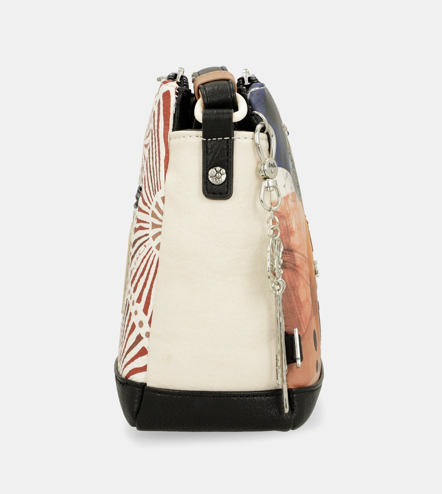 Sac bandoulière imprimé 3 compartiments Alma