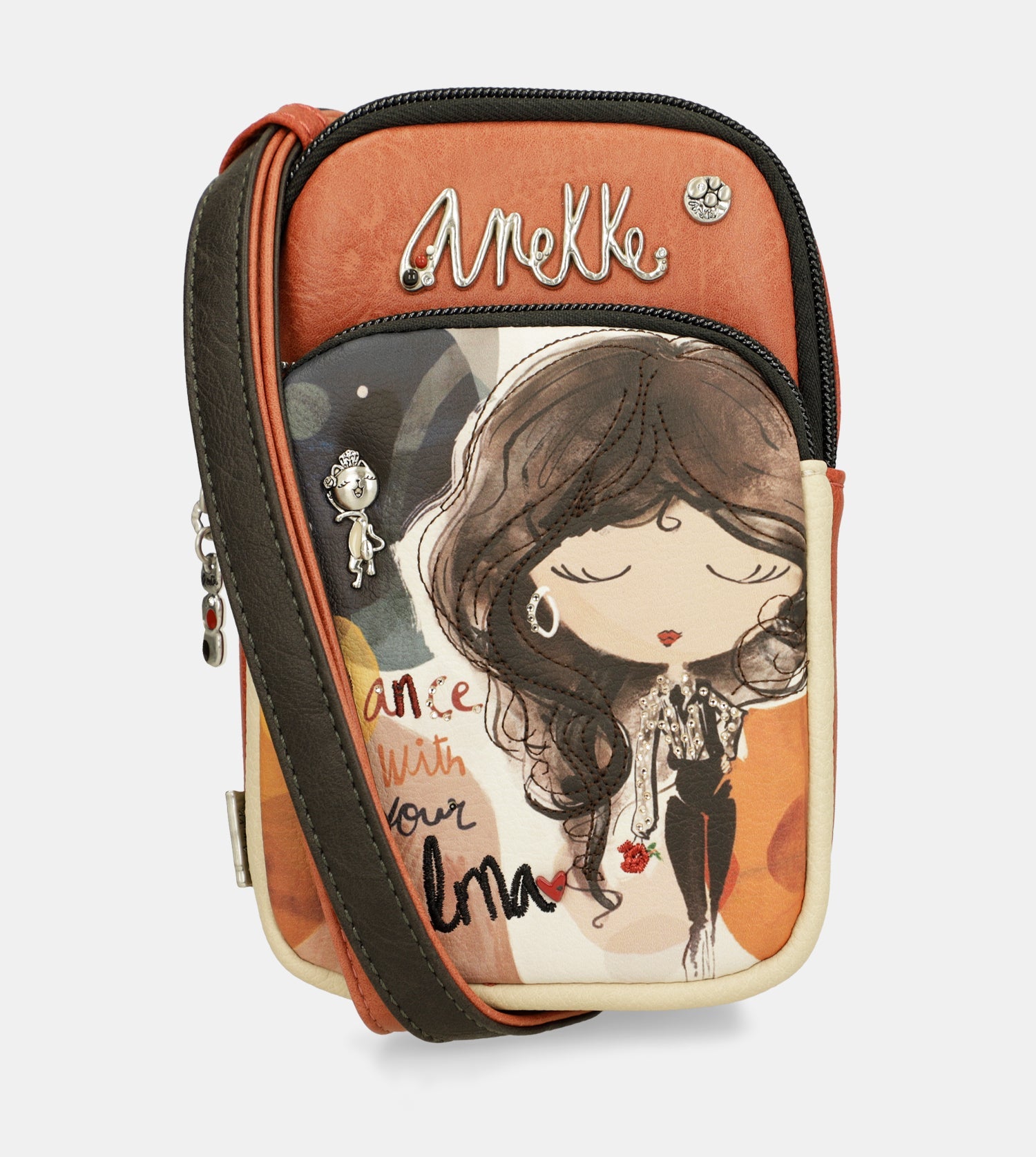 Mini sac bandoulière avec poche Alma
