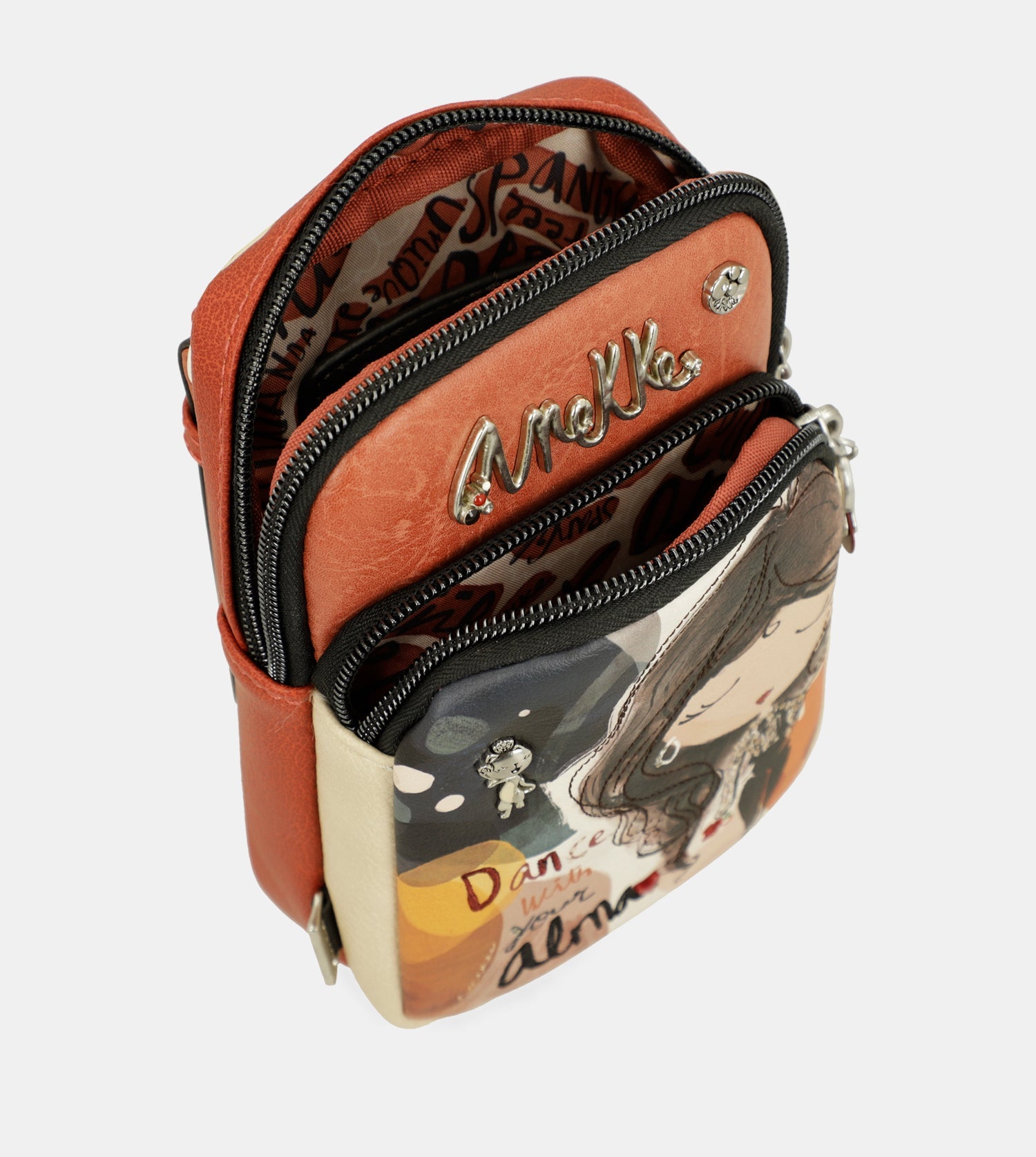 Mini sac bandoulière avec poche Alma