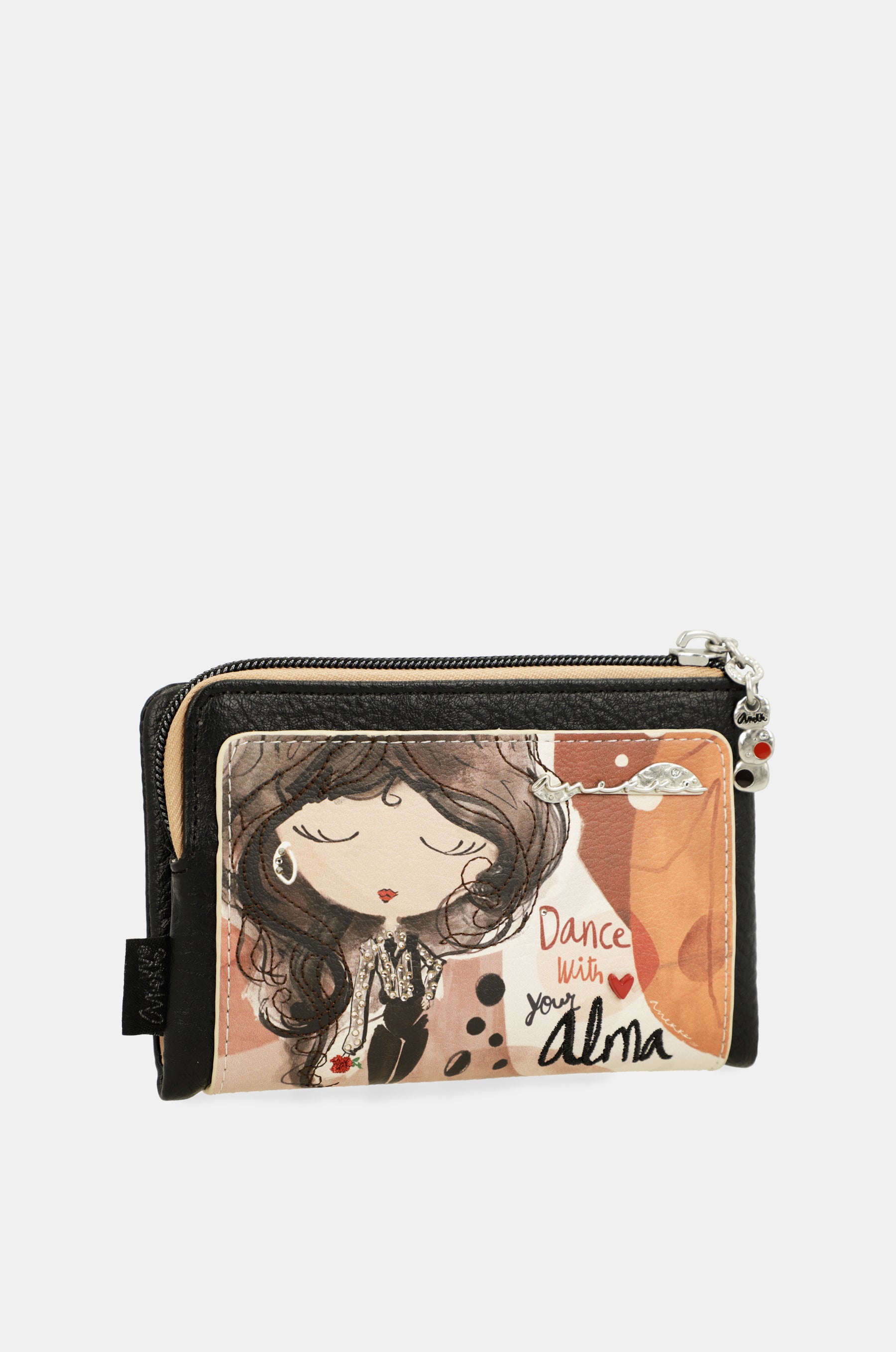 Portefeuille Alma RFID moyen souple