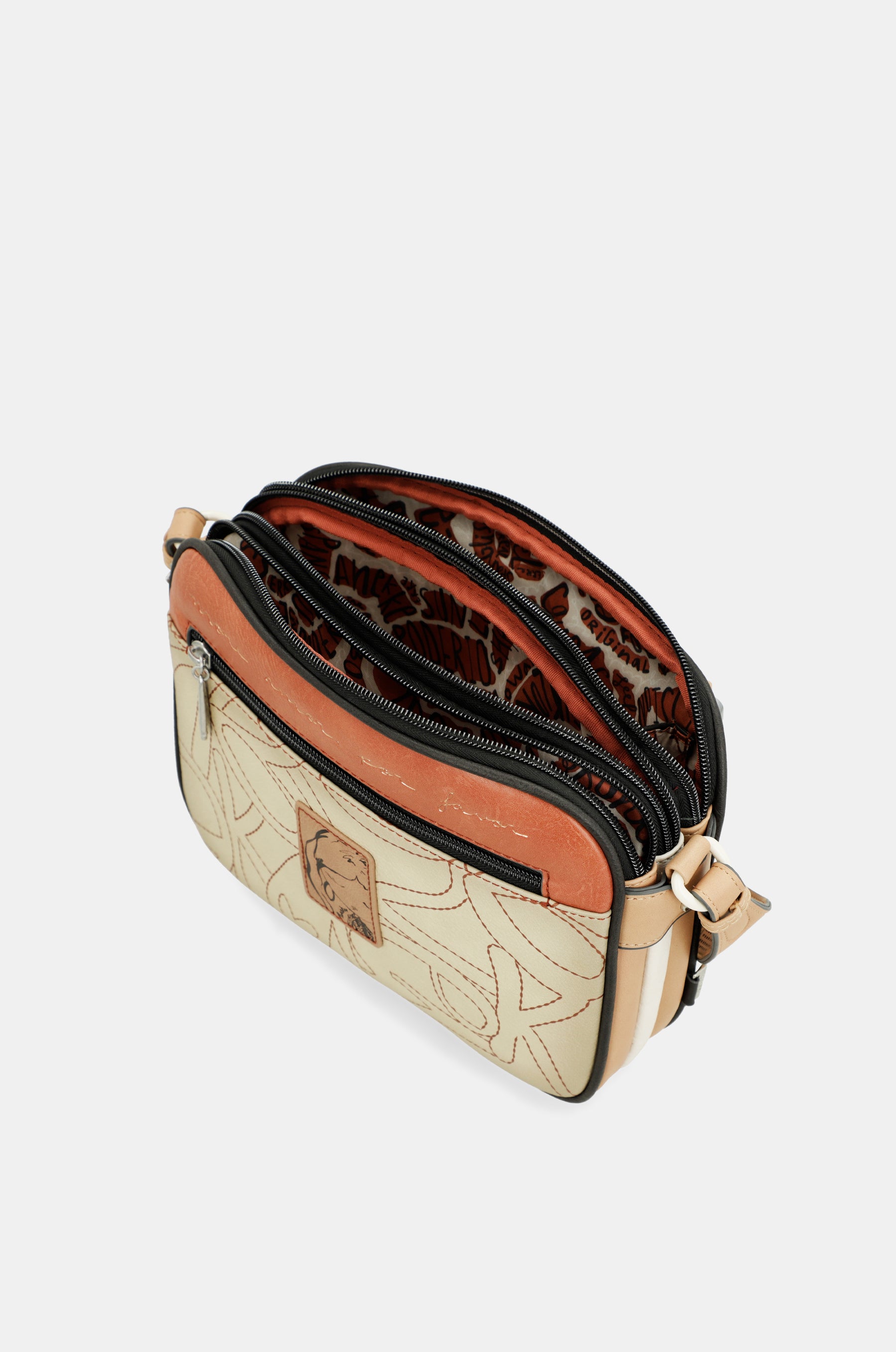 Sac bandoulière Alma 3 compartiments