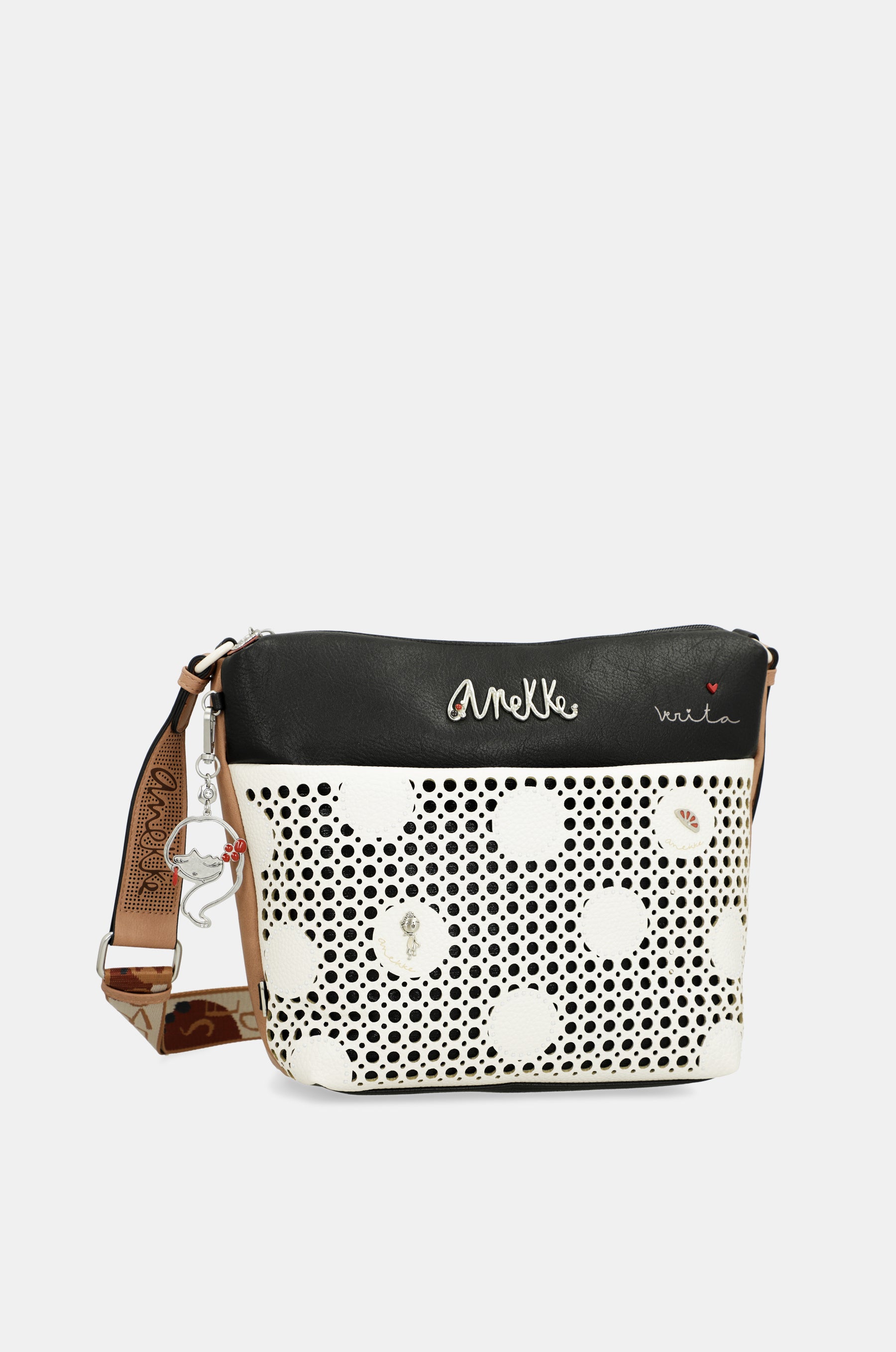 Grand sac bandoulière avec poche avant Alma